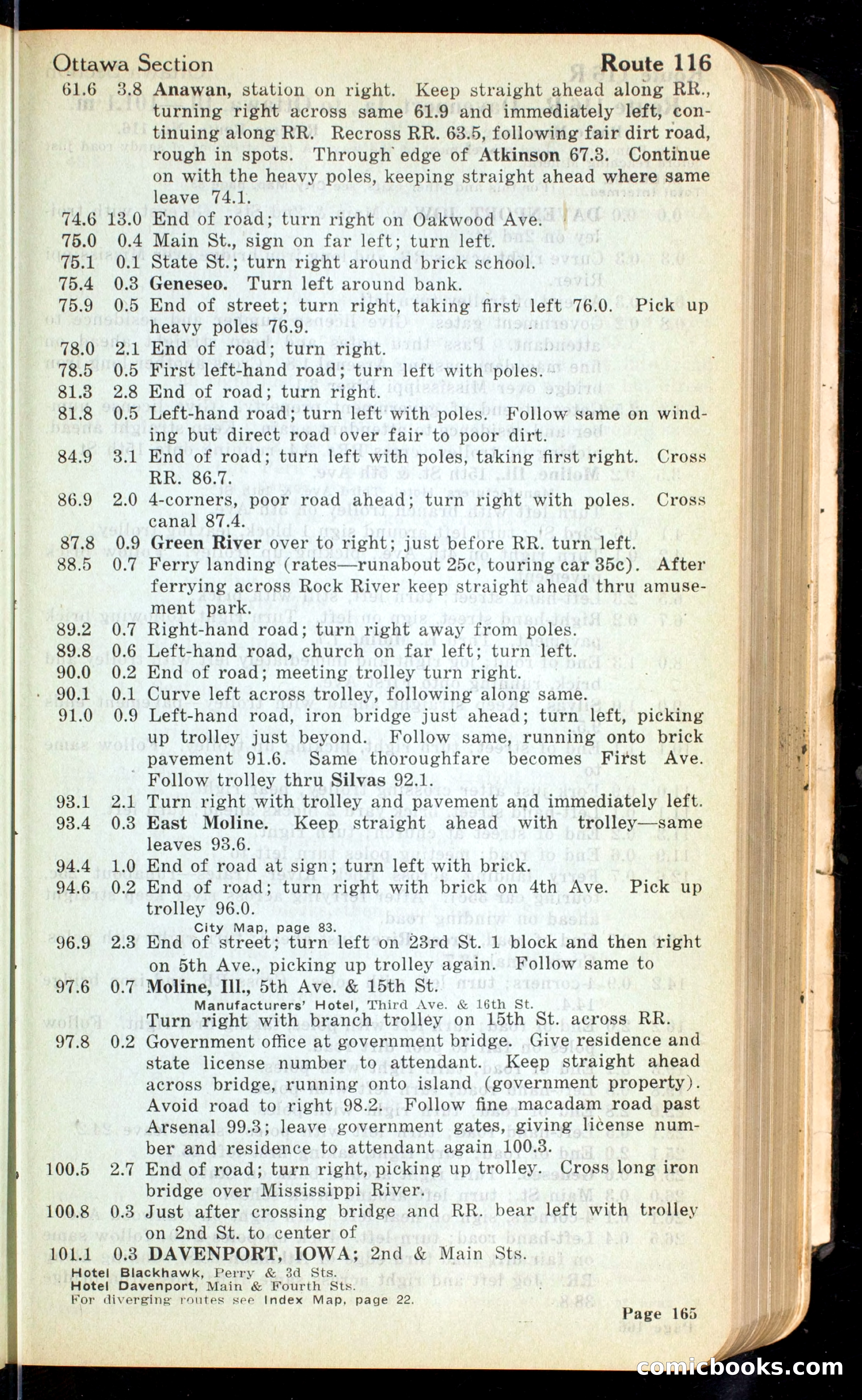 Cleveland Automobile Blue Book, Volume 4: The Middle West — page 253 of 400