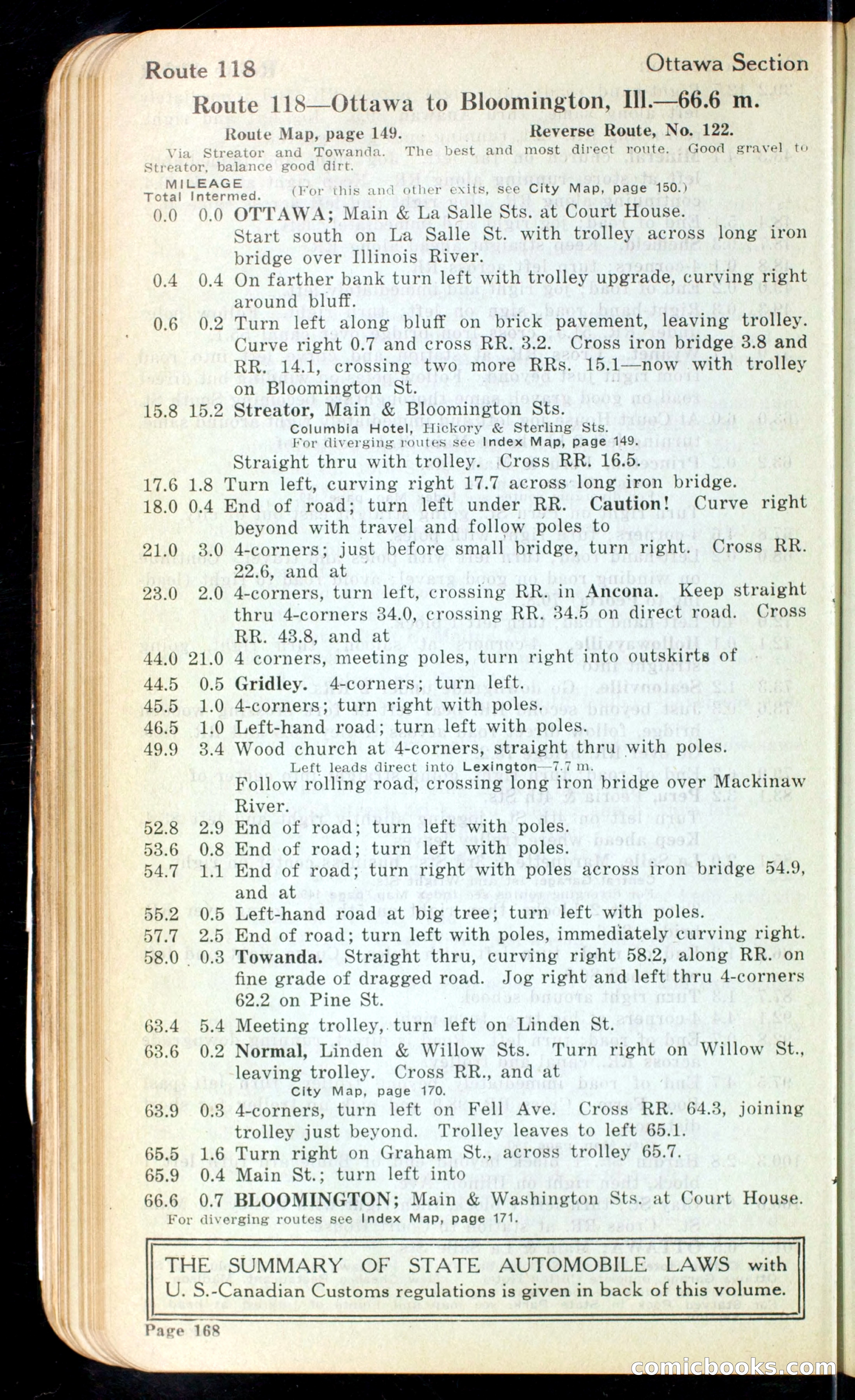 Cleveland Automobile Blue Book, Volume 4: The Middle West — page 256 of 400
