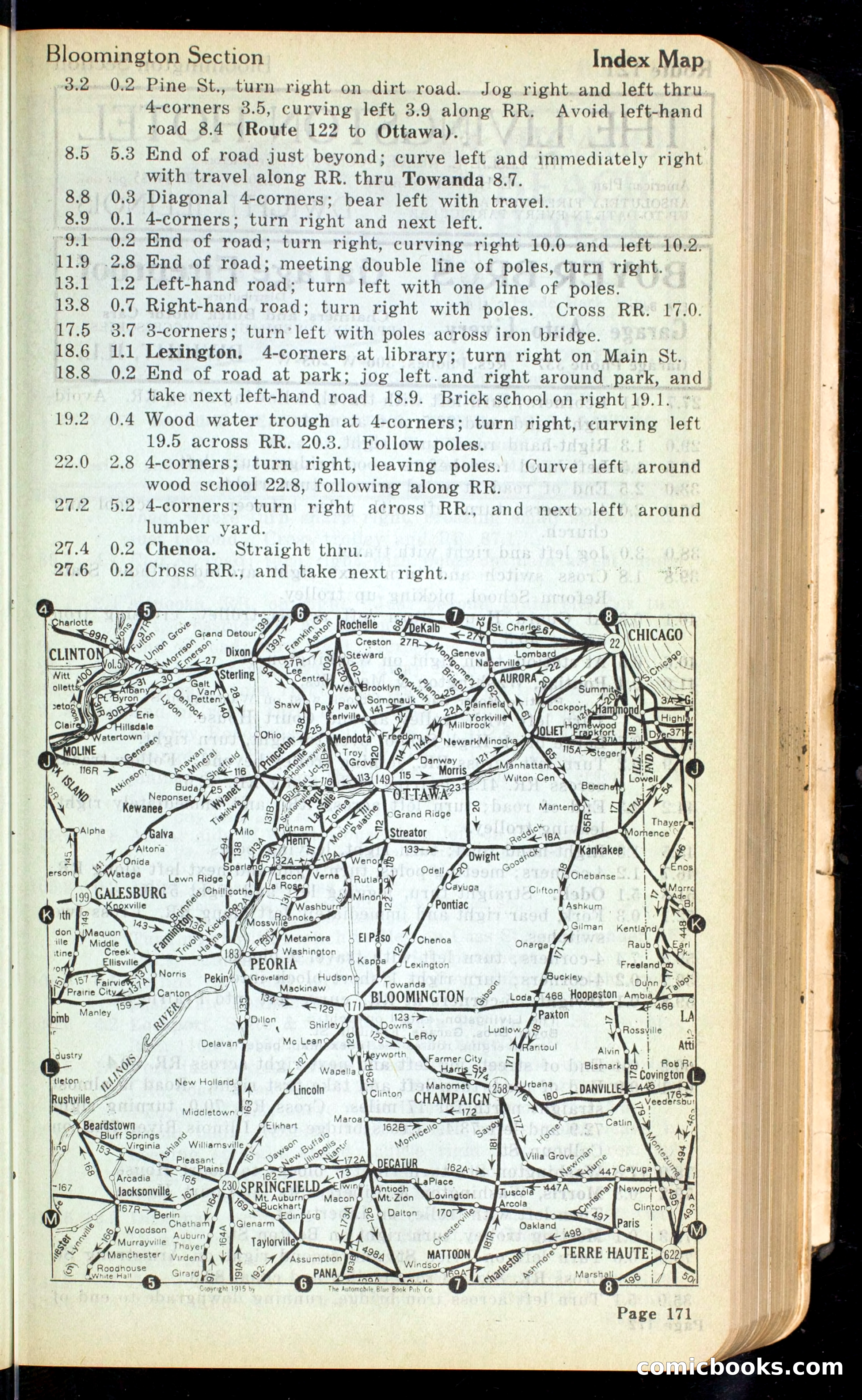 Cleveland Automobile Blue Book, Volume 4: The Middle West — page 259 of 400