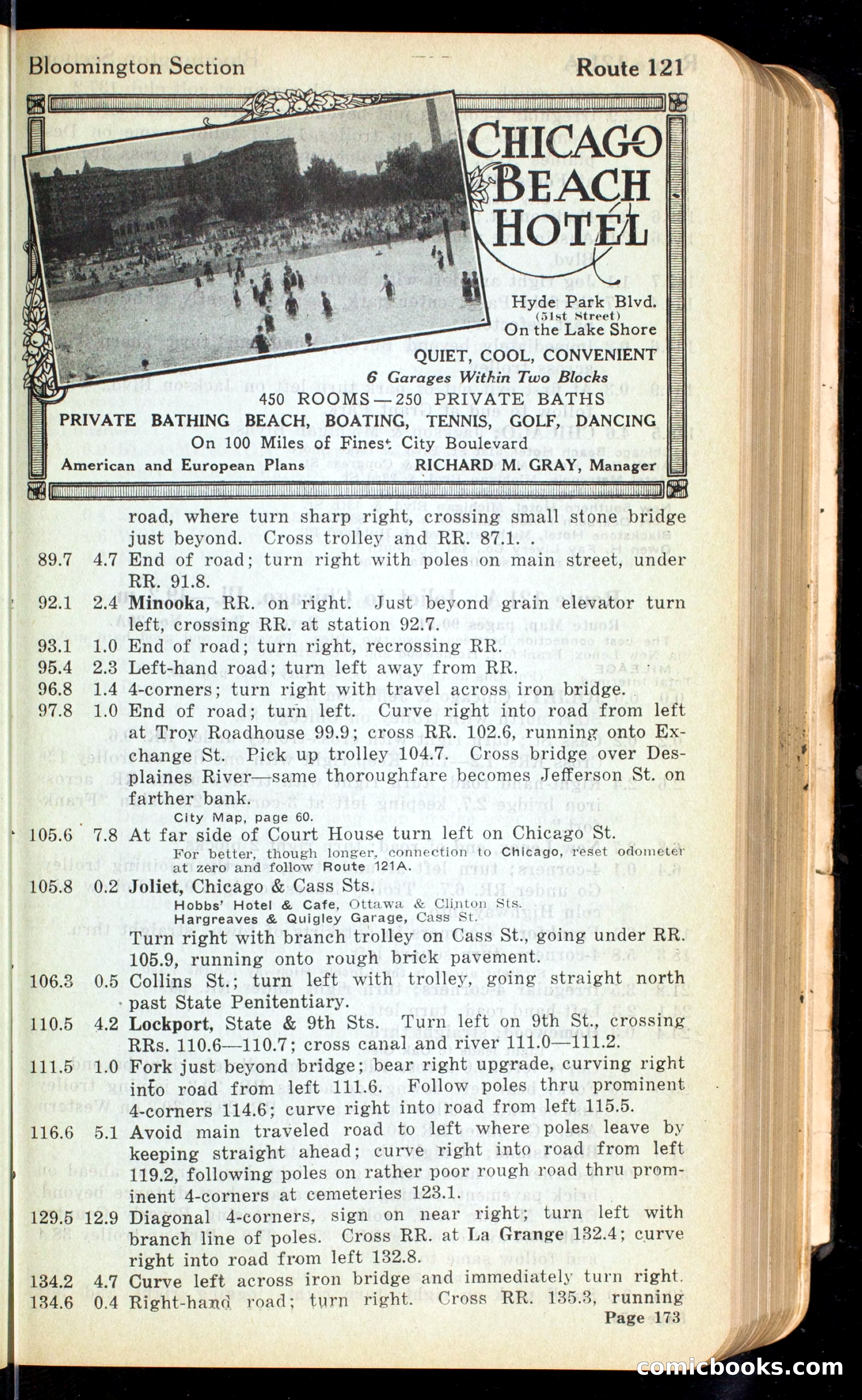 Cleveland Automobile Blue Book, Volume 4: The Middle West — page 261 of 400