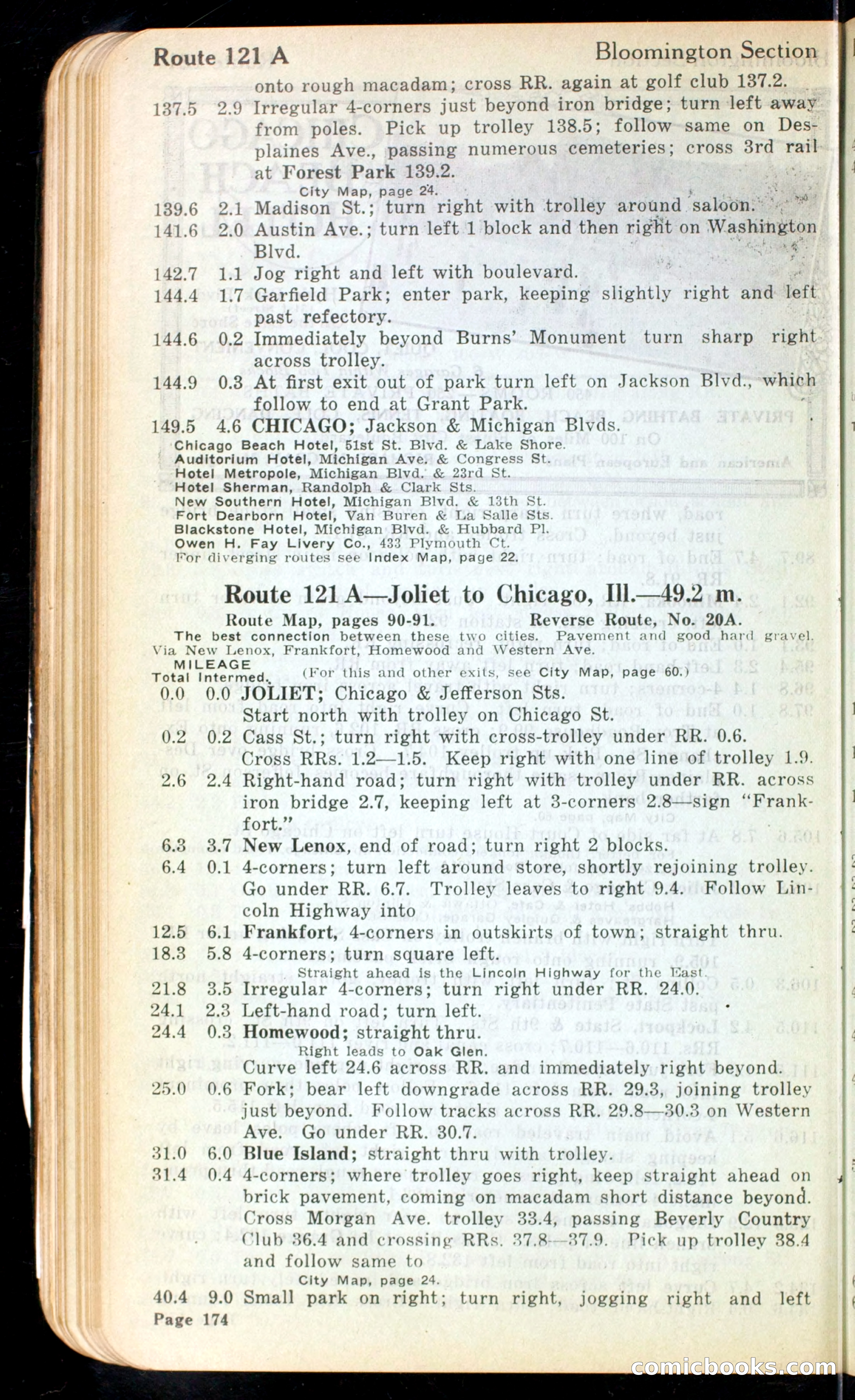 Cleveland Automobile Blue Book, Volume 4: The Middle West — page 262 of 400