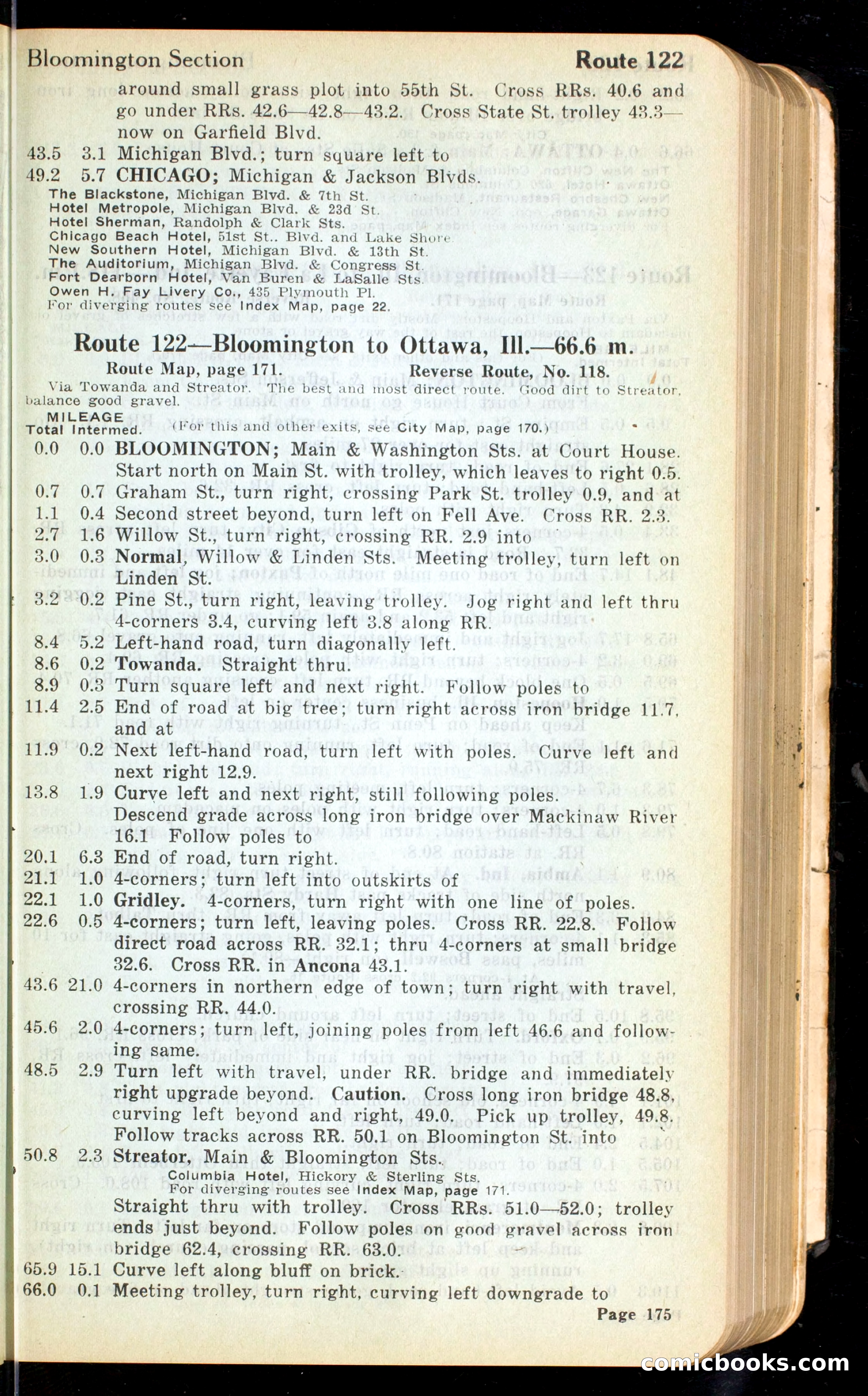 Cleveland Automobile Blue Book, Volume 4: The Middle West — page 263 of 400