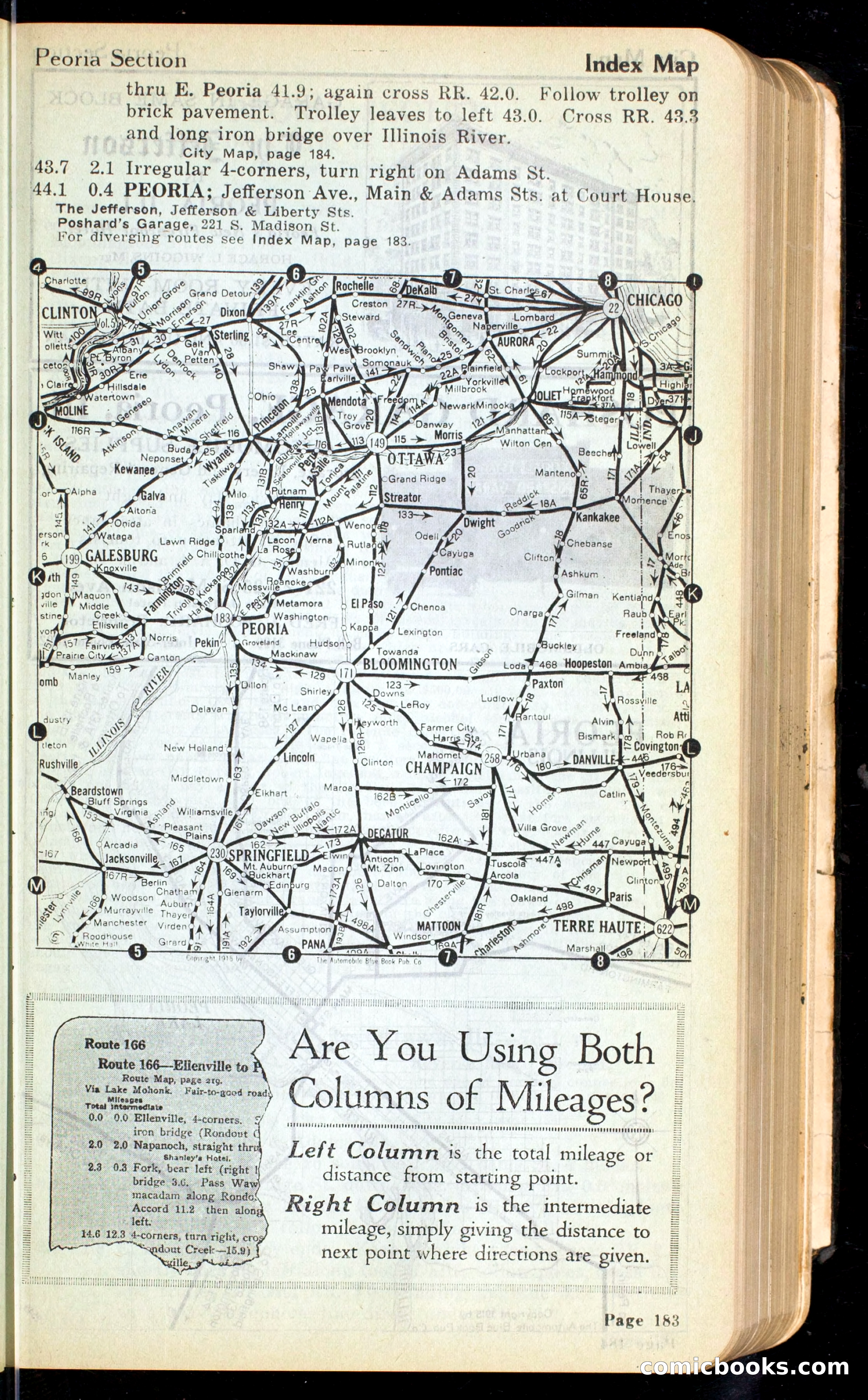 Cleveland Automobile Blue Book, Volume 4: The Middle West — page 271 of 400