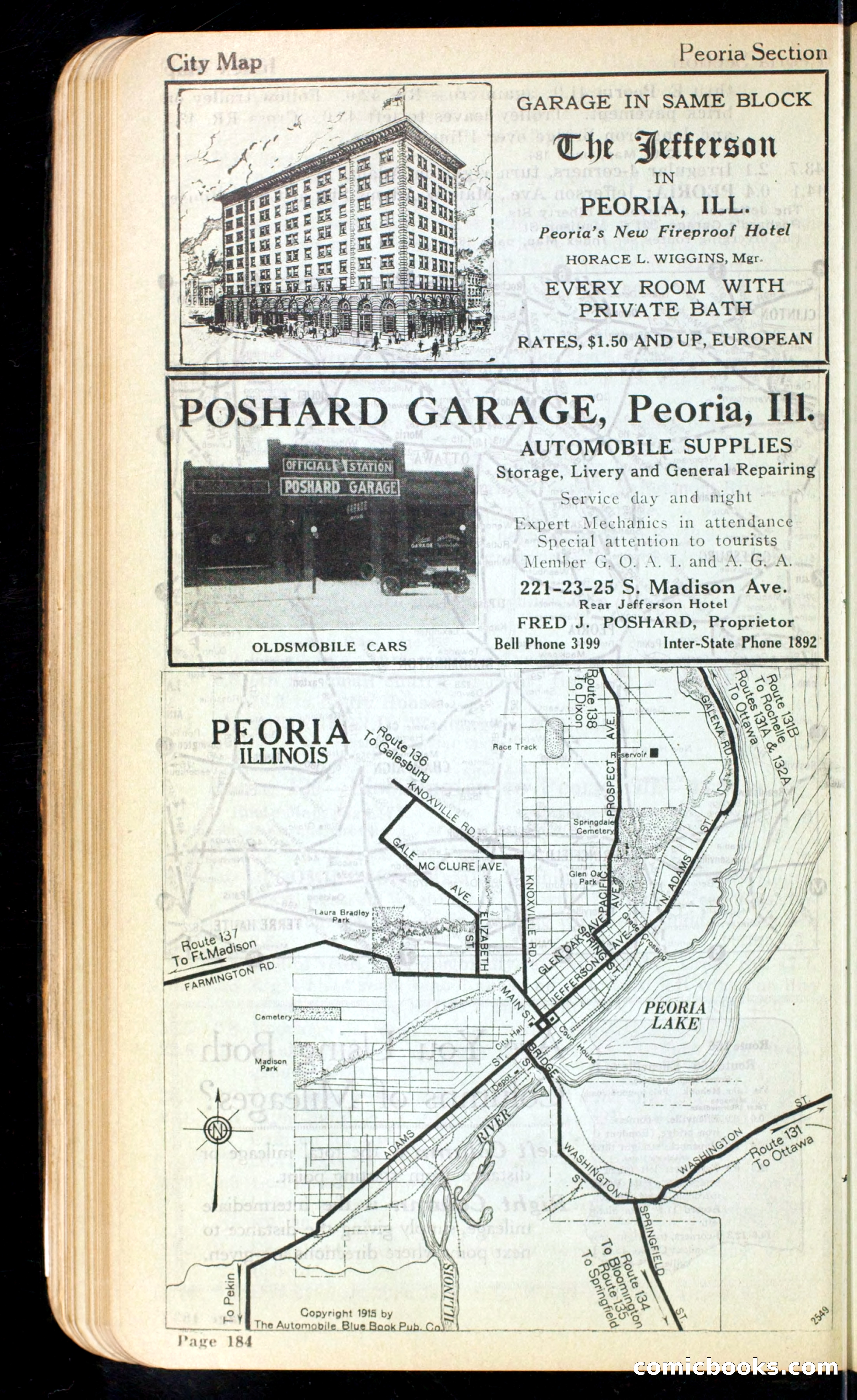 Cleveland Automobile Blue Book, Volume 4: The Middle West — page 272 of 400