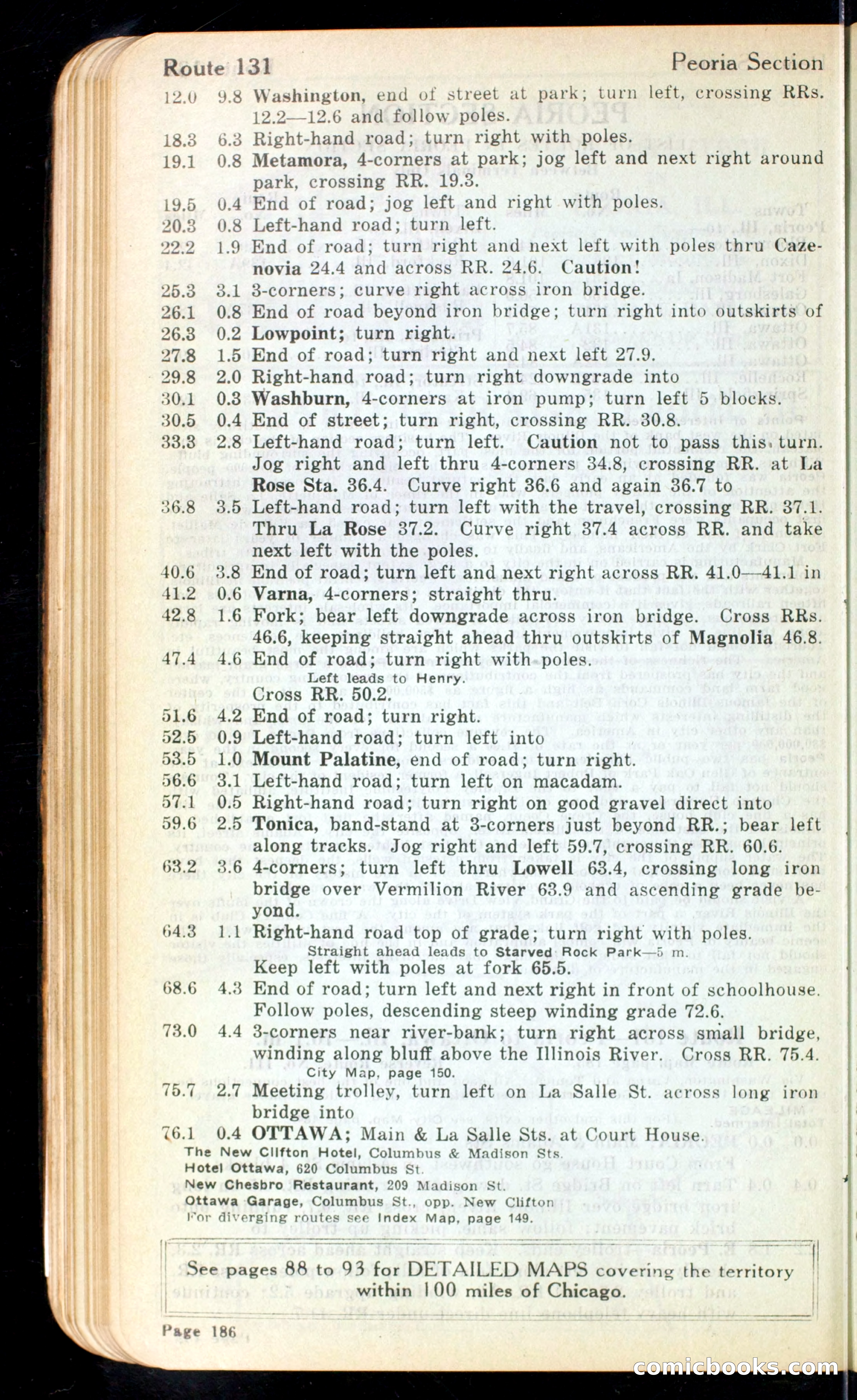 Cleveland Automobile Blue Book, Volume 4: The Middle West — page 274 of 400