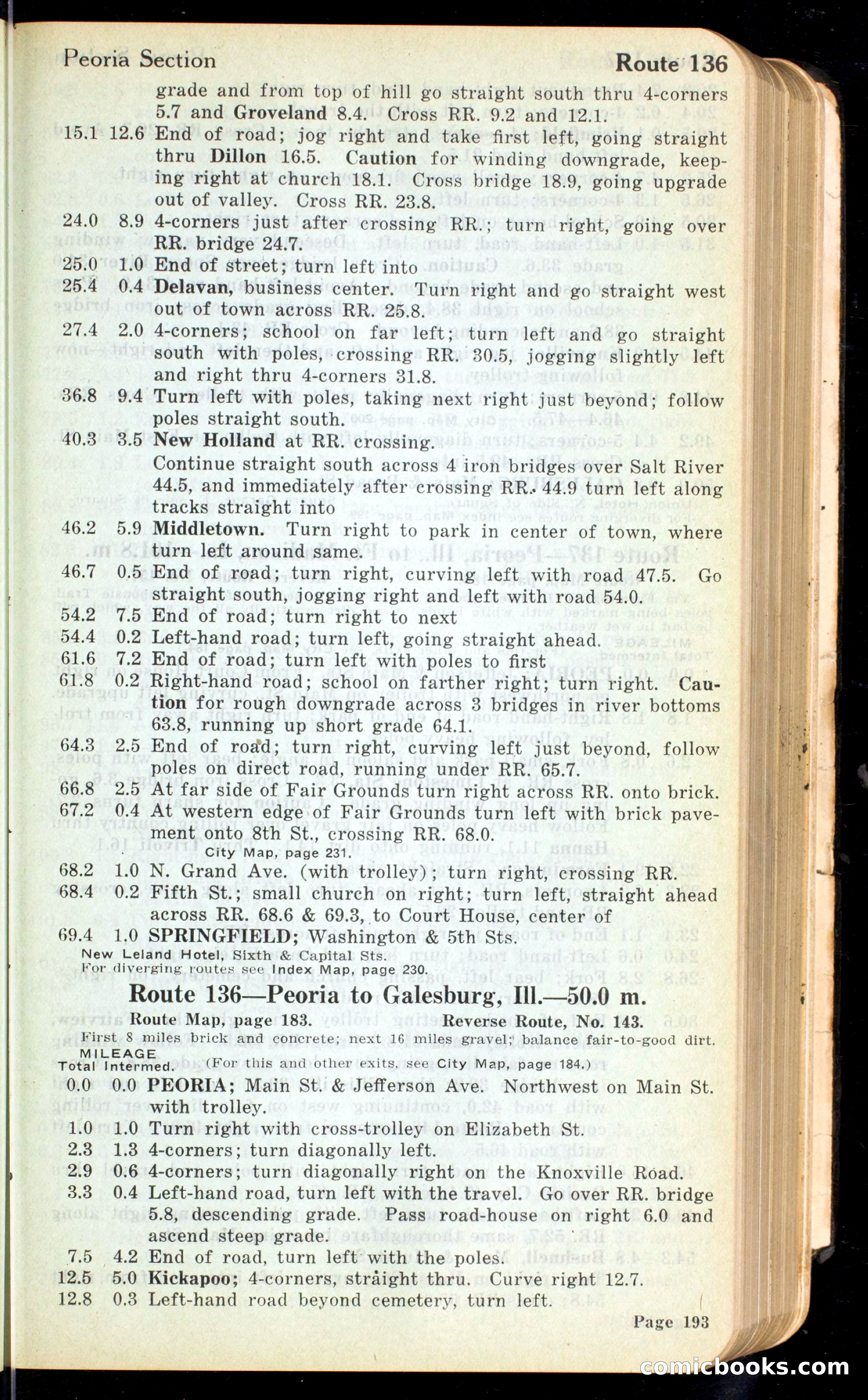 Cleveland Automobile Blue Book, Volume 4: The Middle West — page 281 of 400