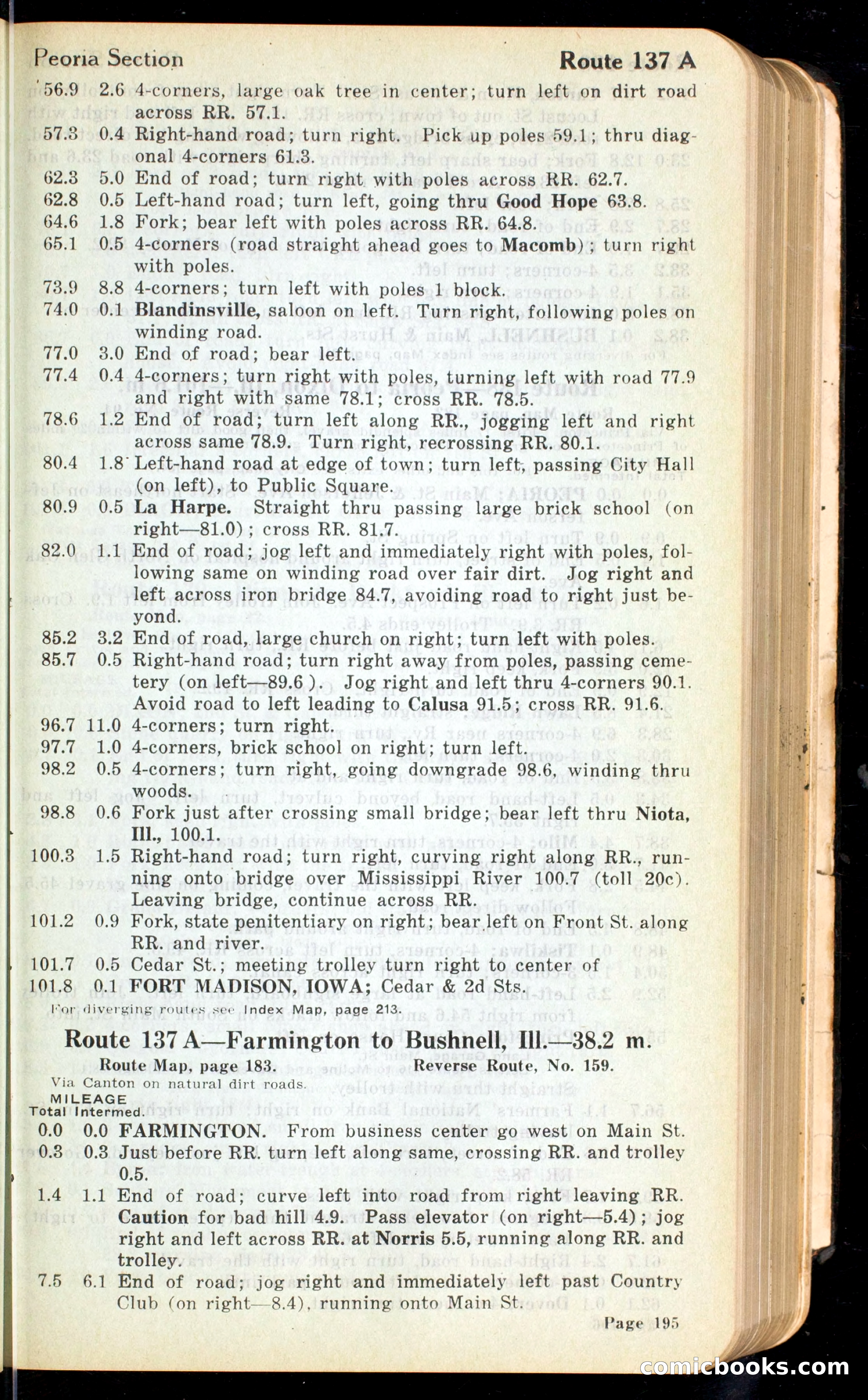 Cleveland Automobile Blue Book, Volume 4: The Middle West — page 283 of 400