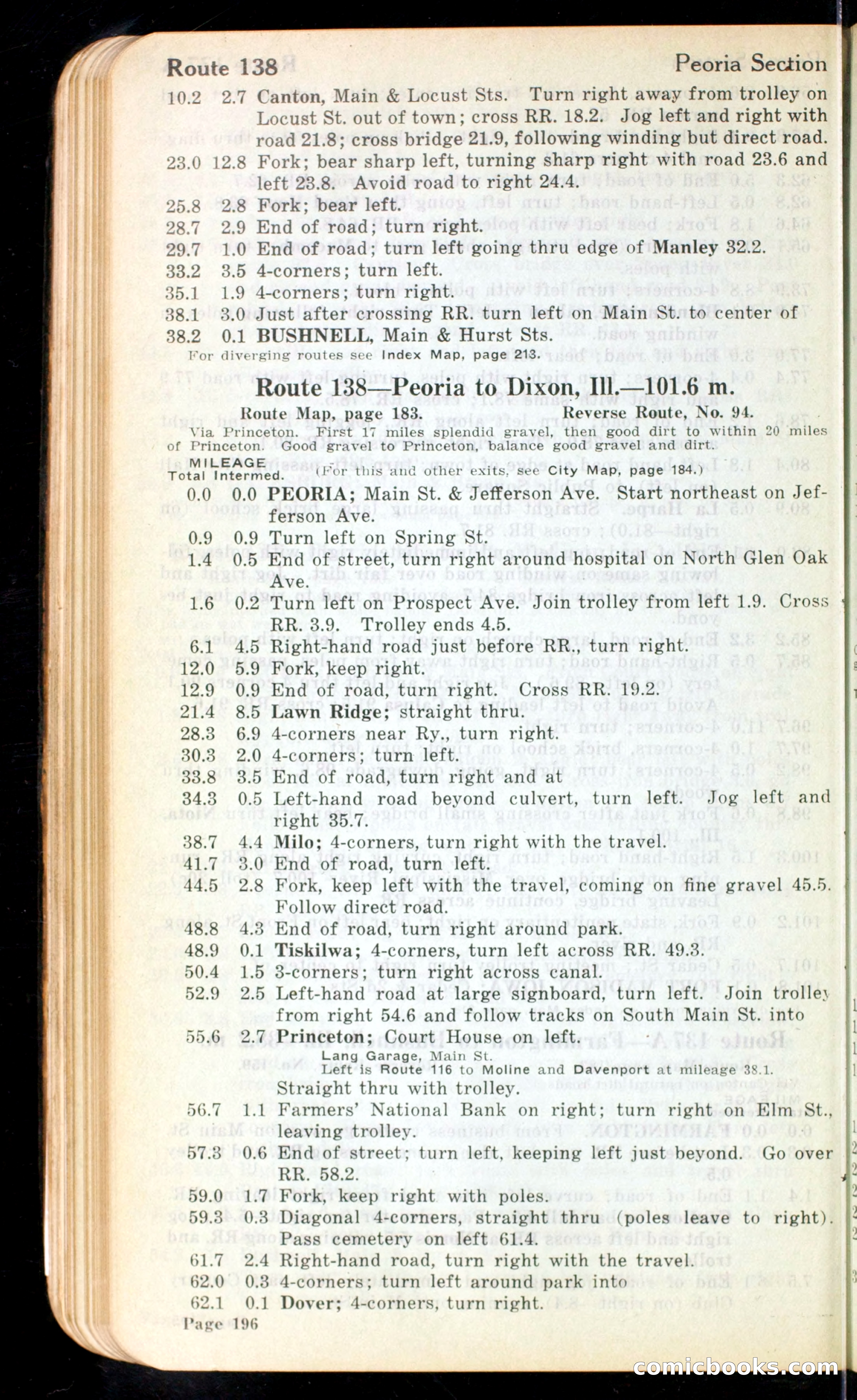 Cleveland Automobile Blue Book, Volume 4: The Middle West — page 284 of 400