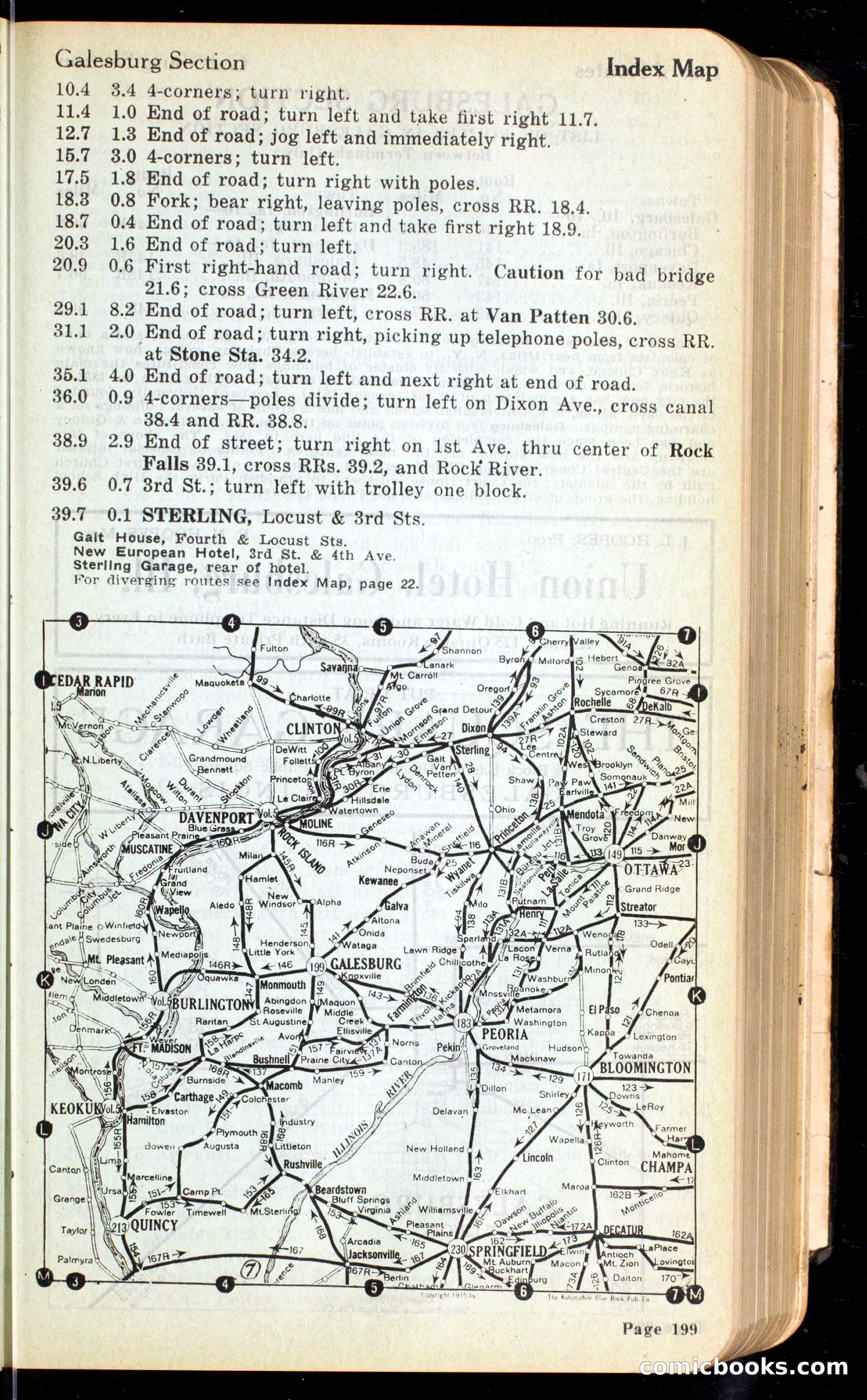 Cleveland Automobile Blue Book, Volume 4: The Middle West — page 287 of 400
