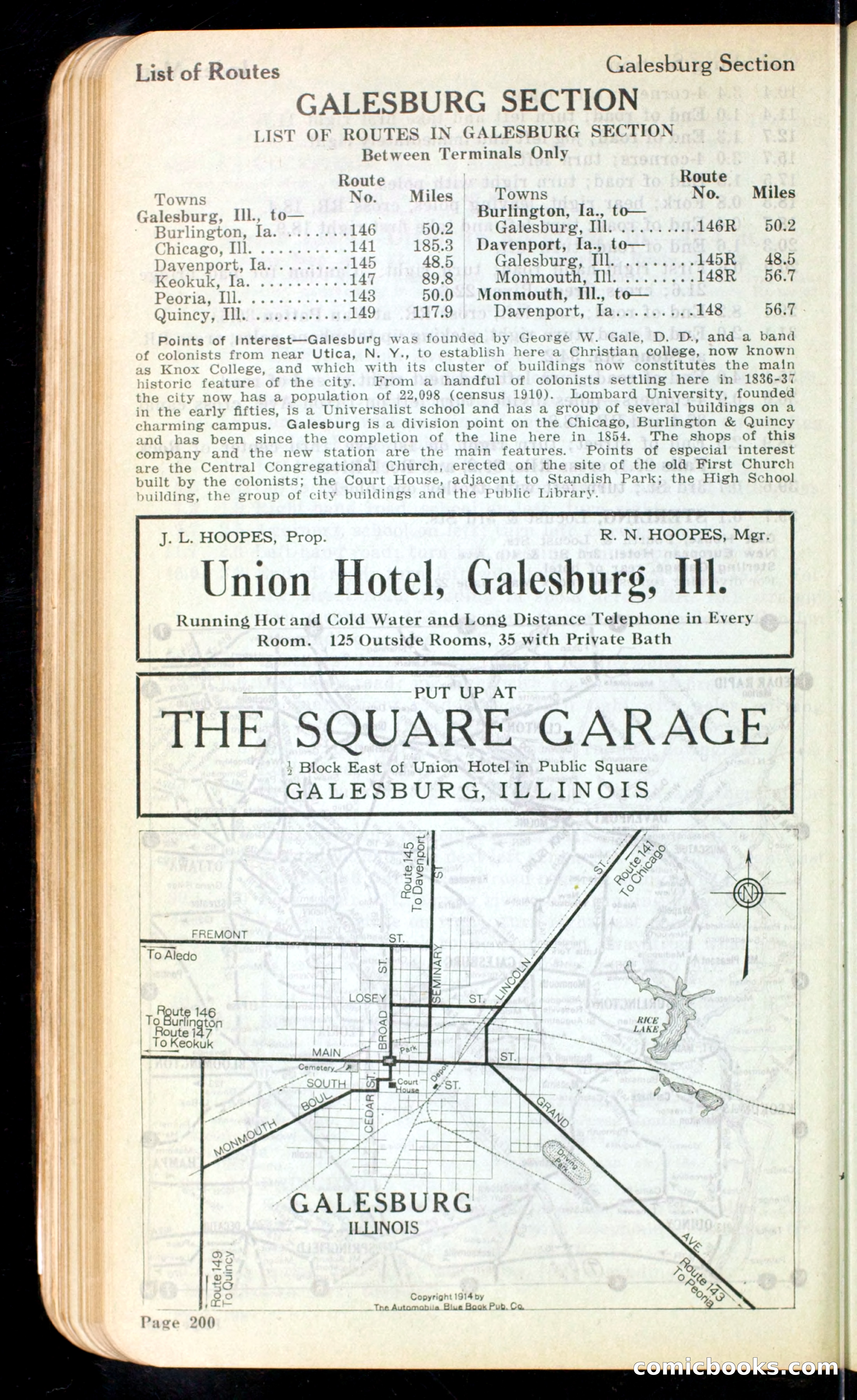 Cleveland Automobile Blue Book, Volume 4: The Middle West — page 288 of 400
