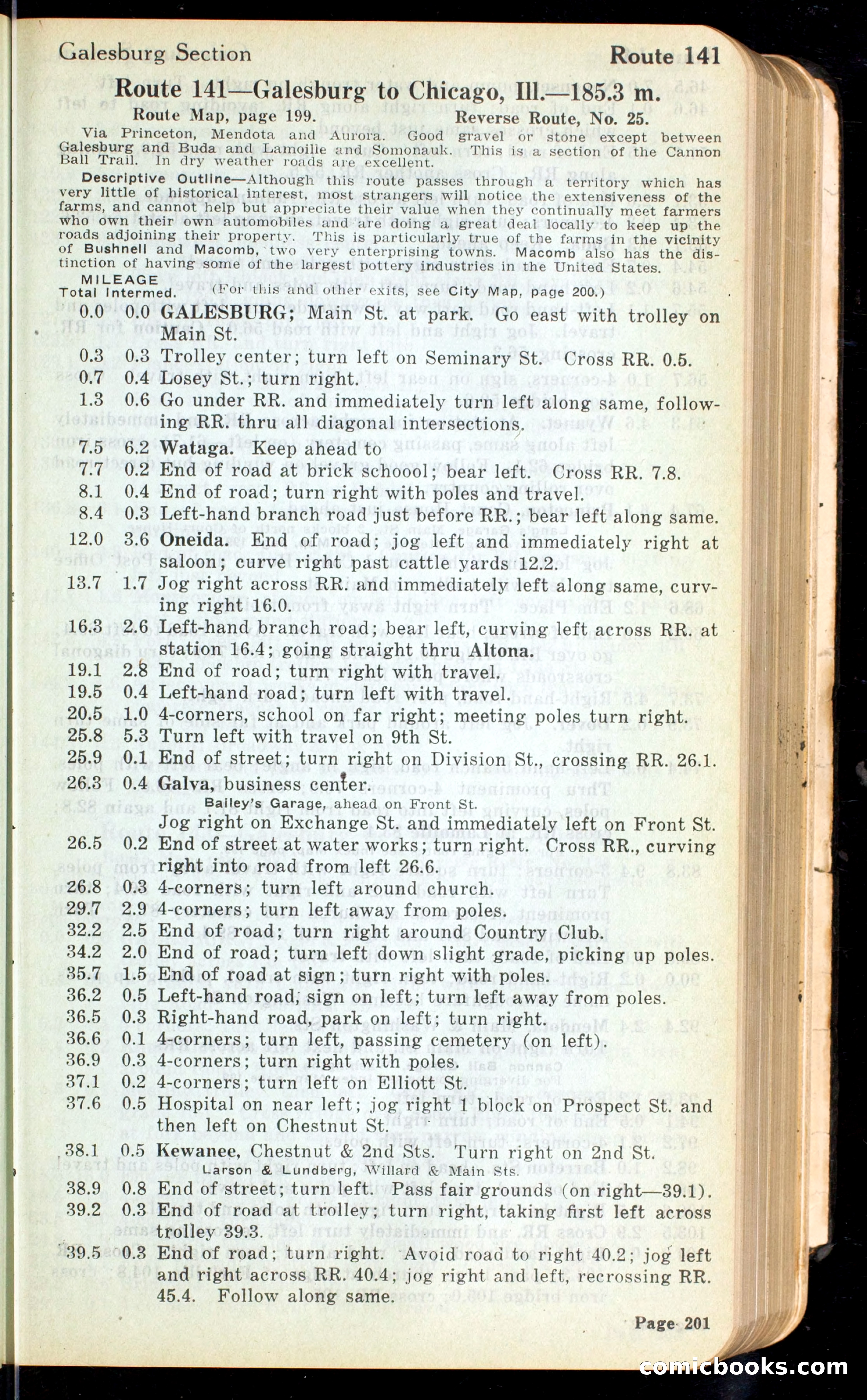 Cleveland Automobile Blue Book, Volume 4: The Middle West — page 289 of 400