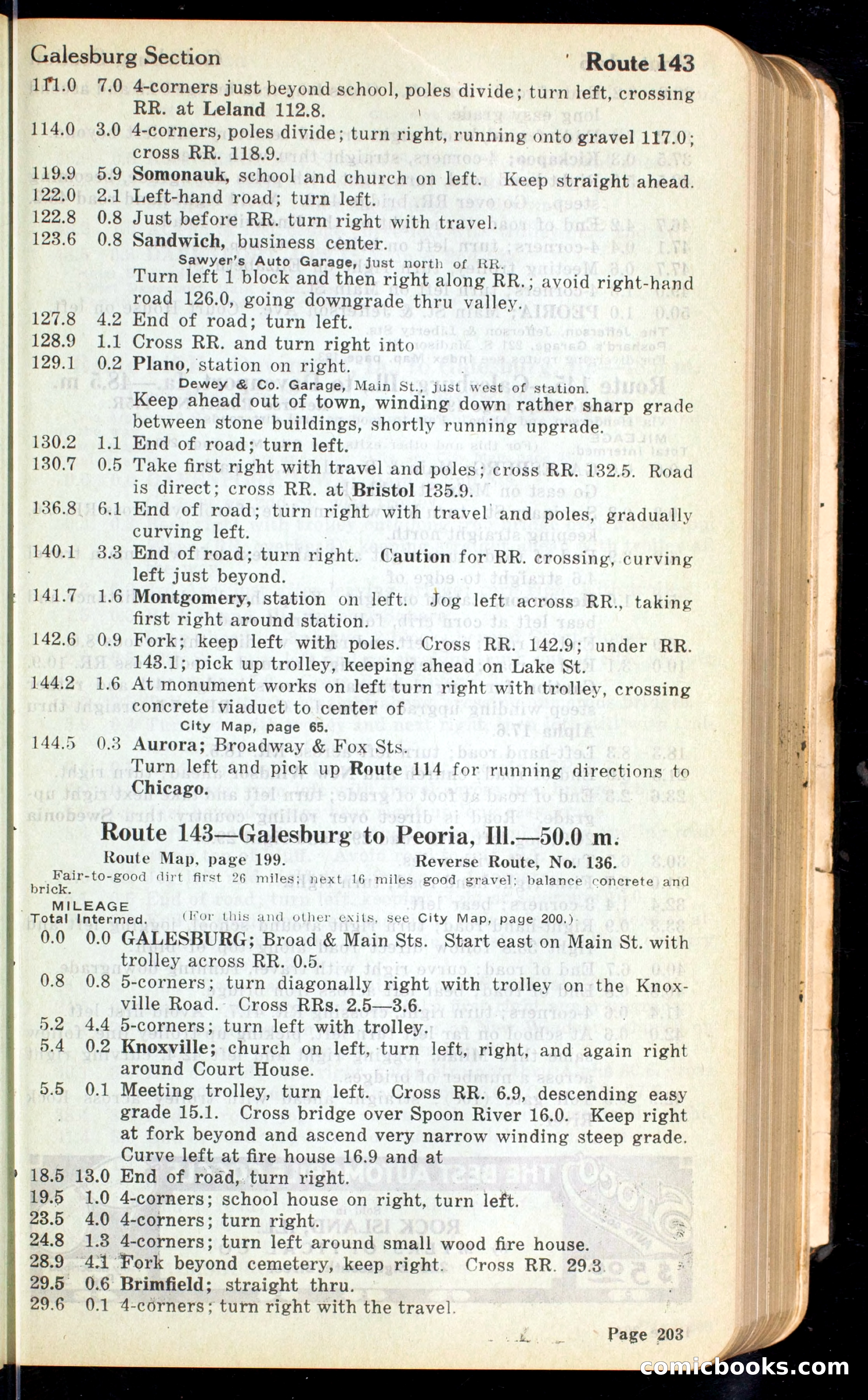 Cleveland Automobile Blue Book, Volume 4: The Middle West — page 291 of 400
