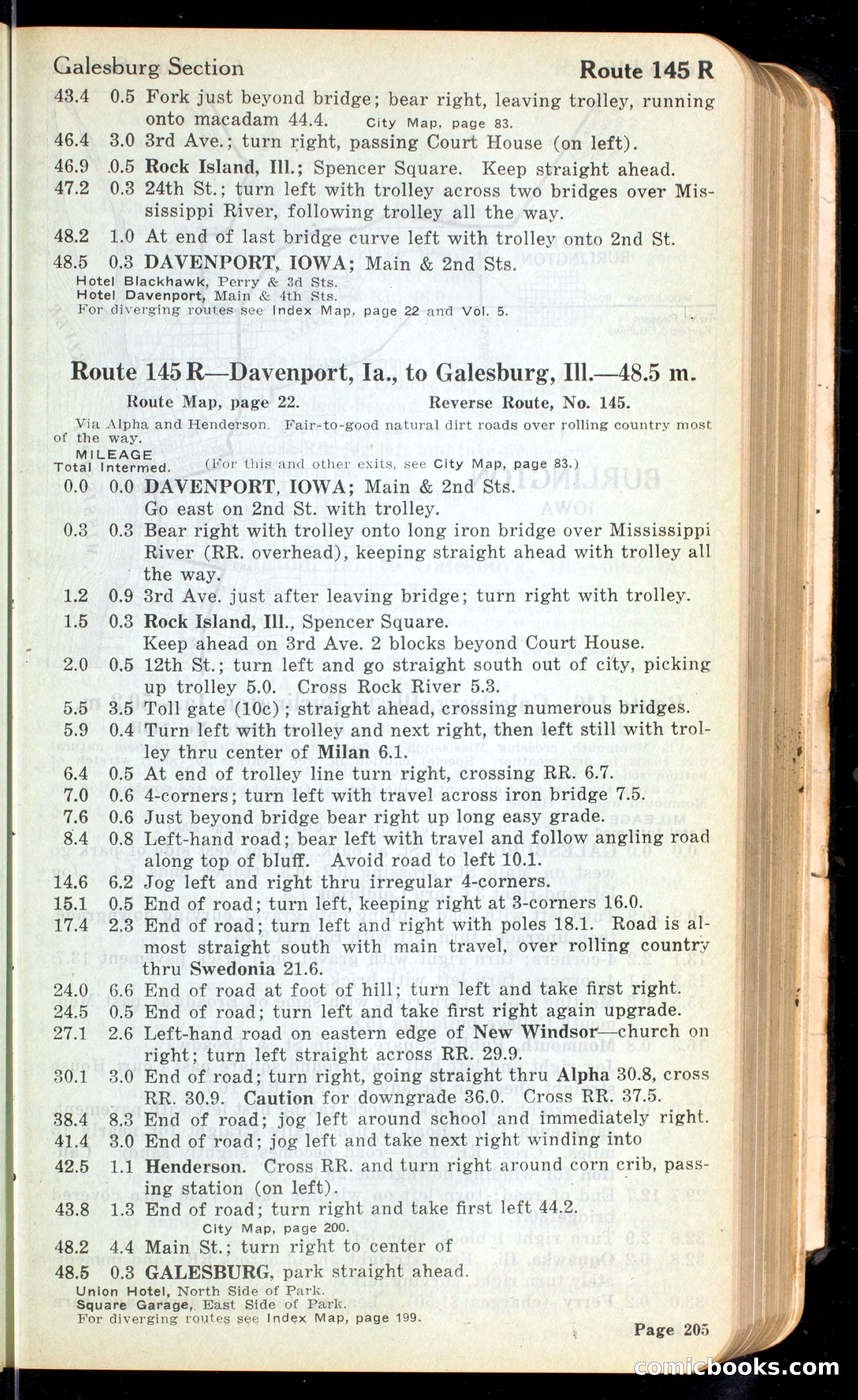 Cleveland Automobile Blue Book, Volume 4: The Middle West — page 293 of 400