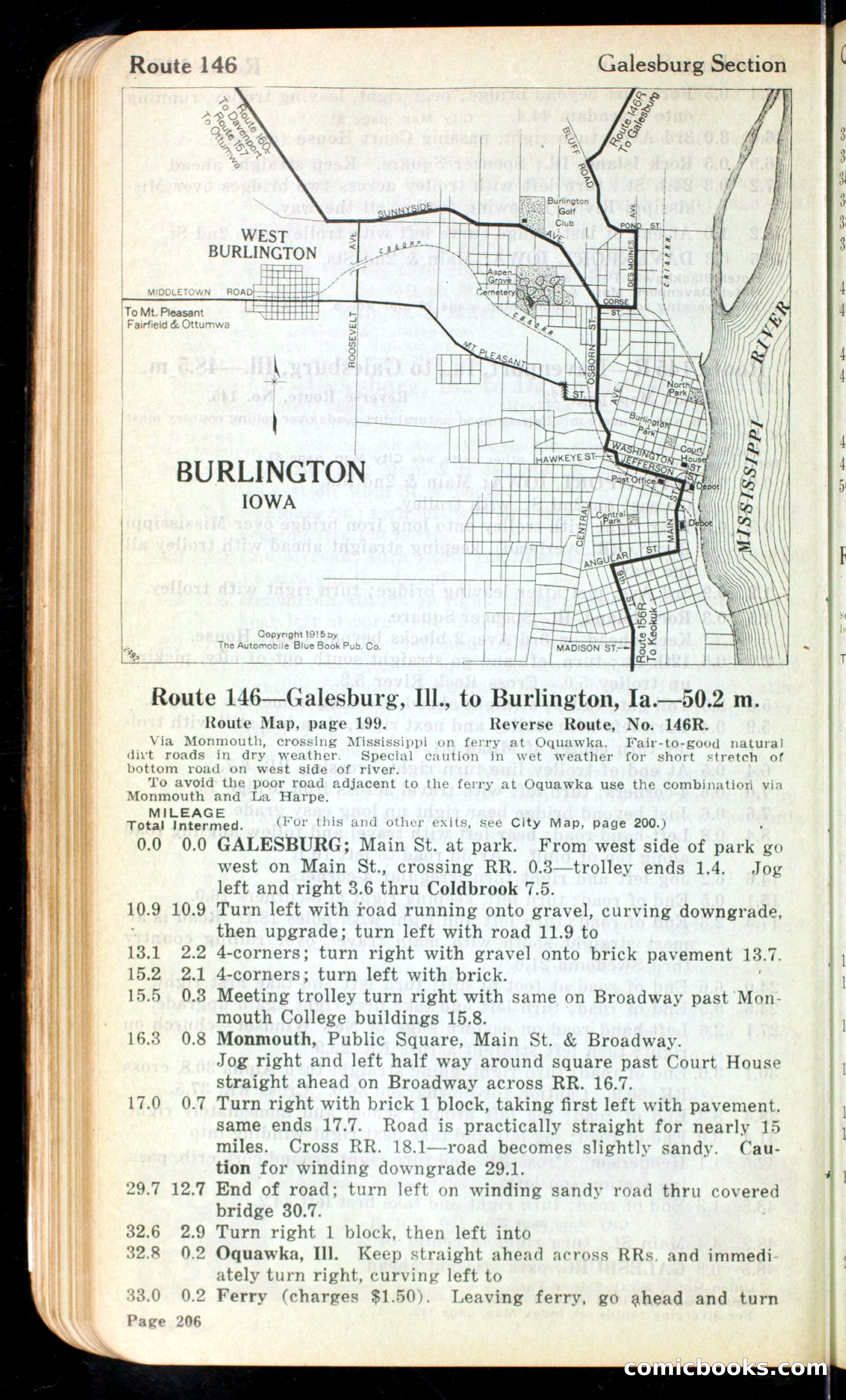 Cleveland Automobile Blue Book, Volume 4: The Middle West — page 294 of 400