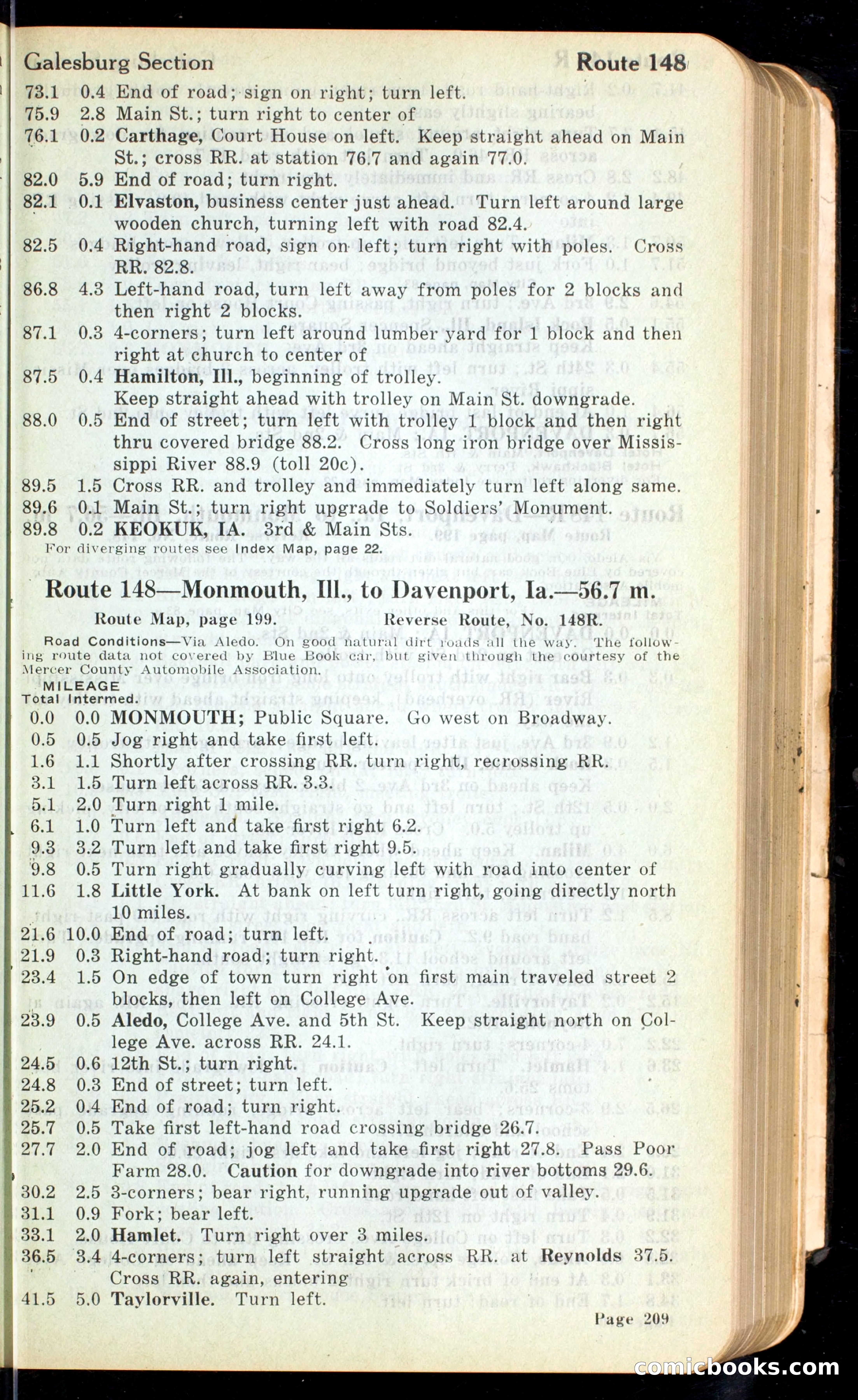Cleveland Automobile Blue Book, Volume 4: The Middle West — page 297 of 400