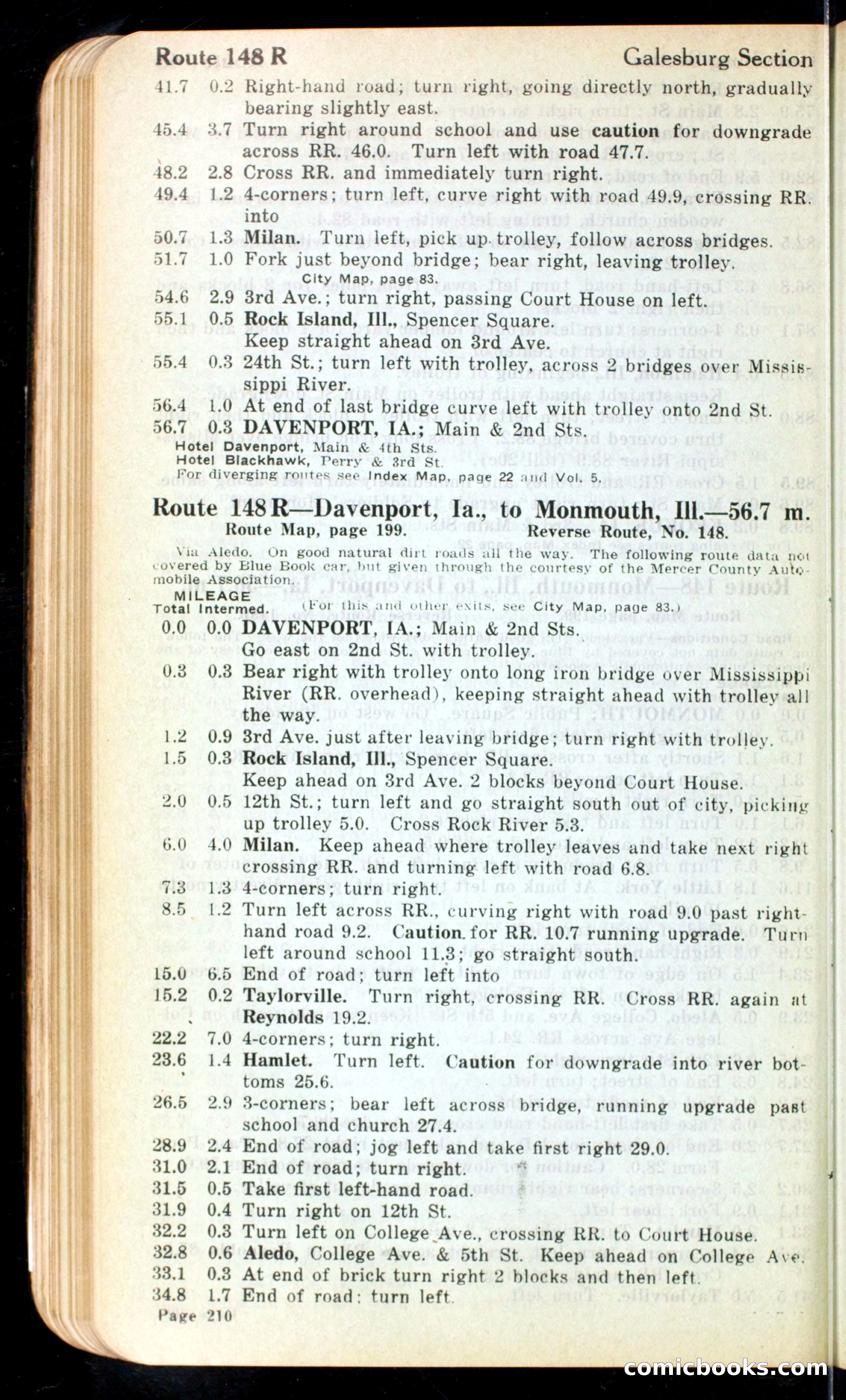 Cleveland Automobile Blue Book, Volume 4: The Middle West — page 298 of 400