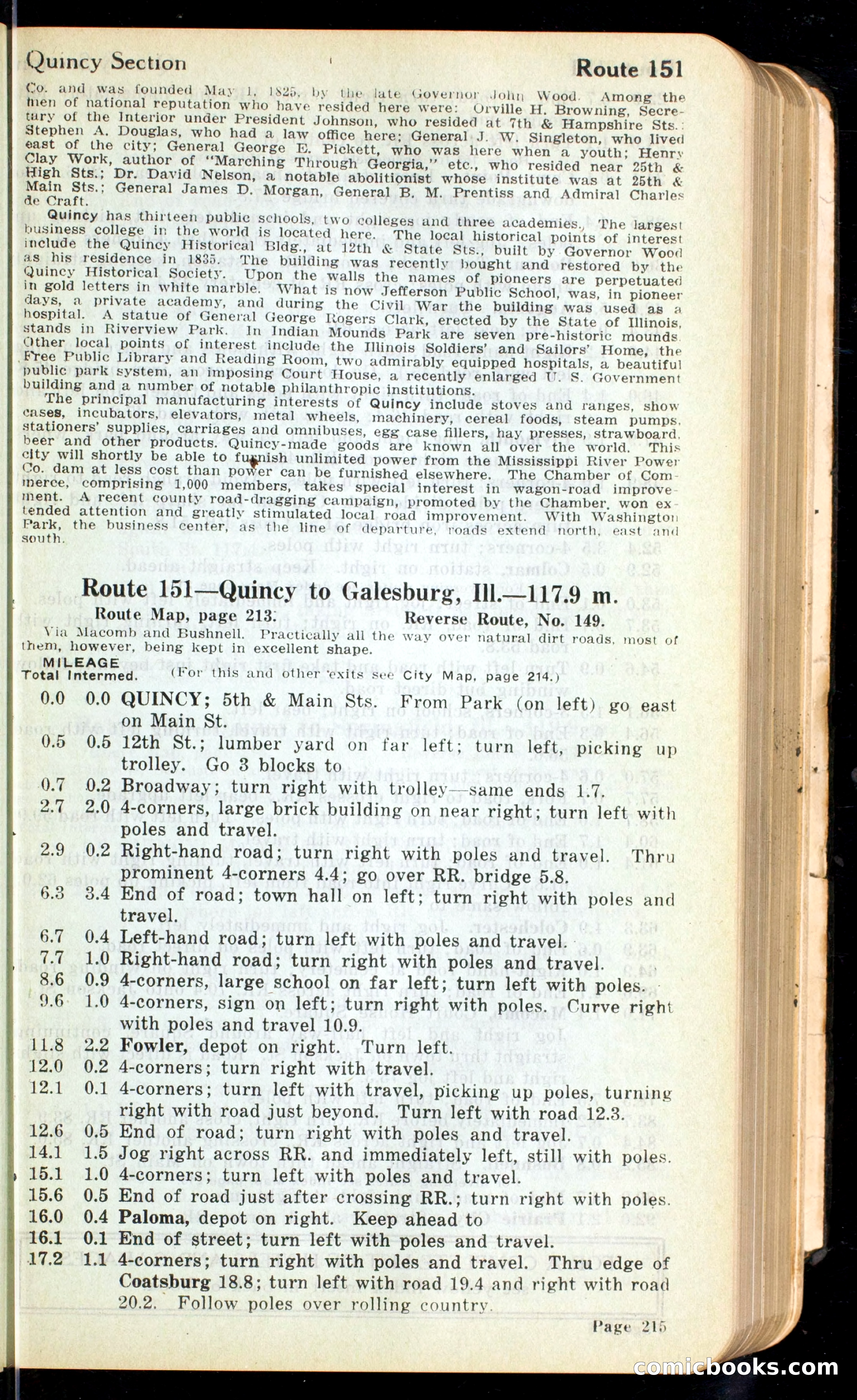 Cleveland Automobile Blue Book, Volume 4: The Middle West — page 303 of 400