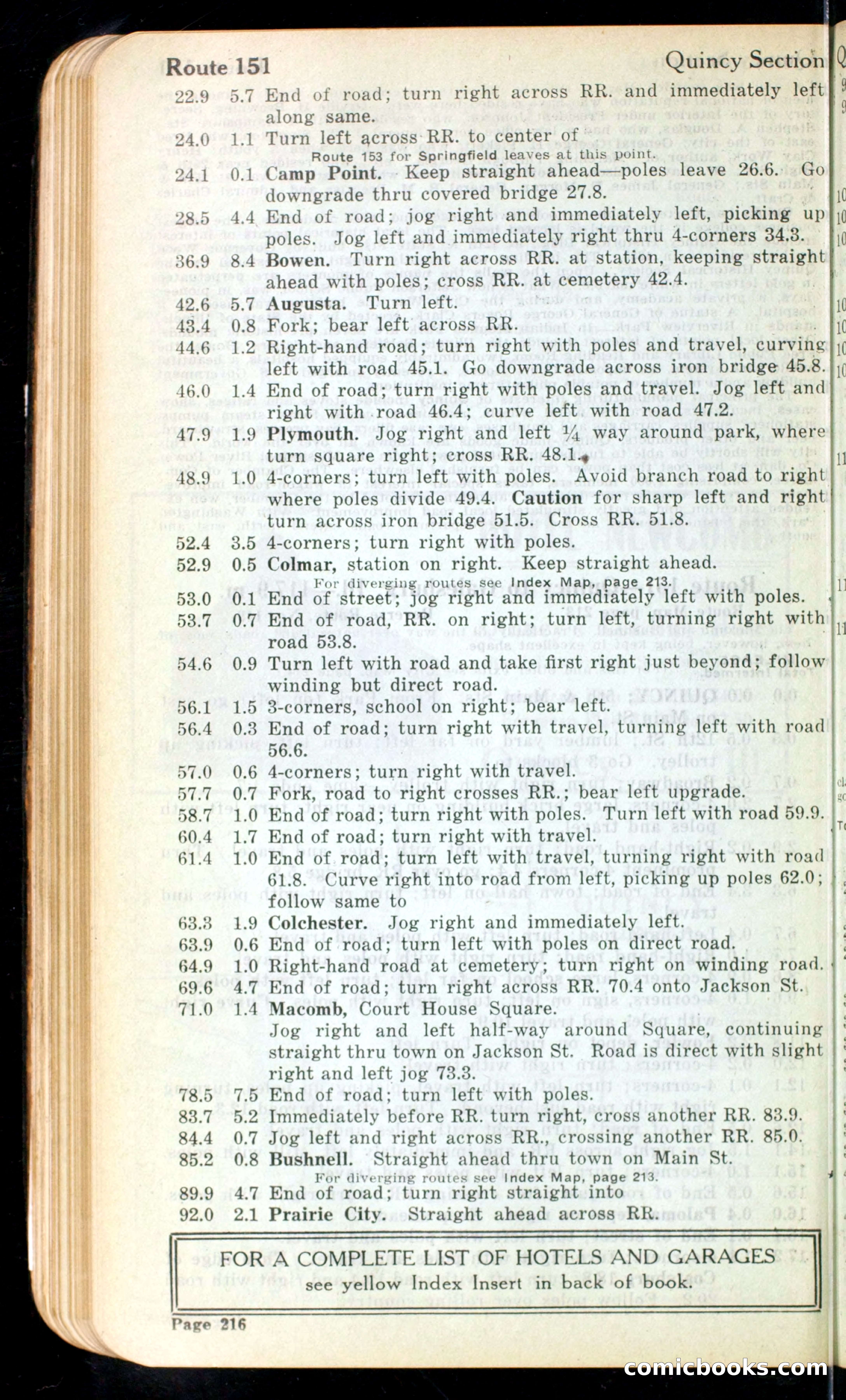 Cleveland Automobile Blue Book, Volume 4: The Middle West — page 304 of 400