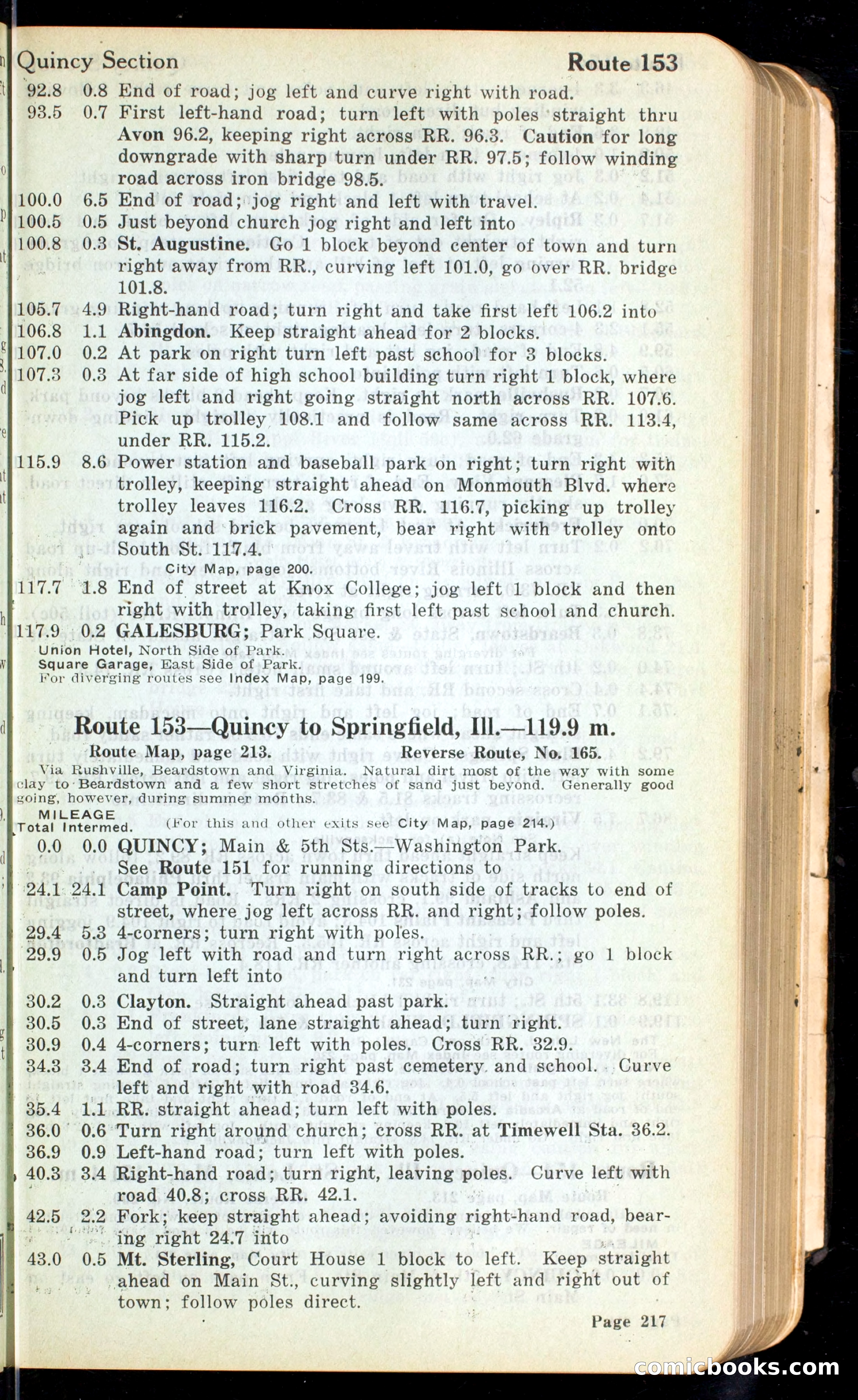 Cleveland Automobile Blue Book, Volume 4: The Middle West — page 305 of 400