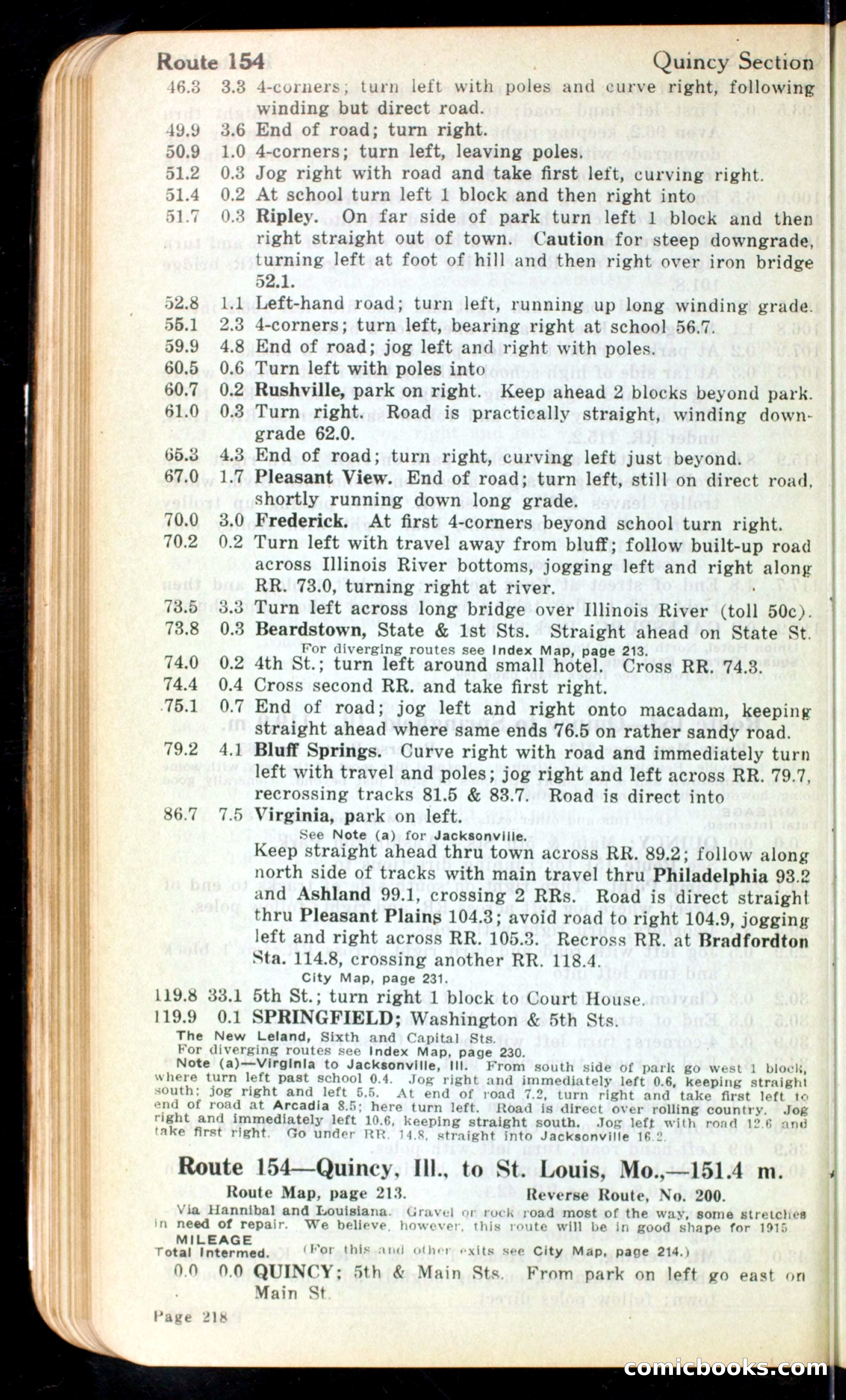 Cleveland Automobile Blue Book, Volume 4: The Middle West — page 306 of 400