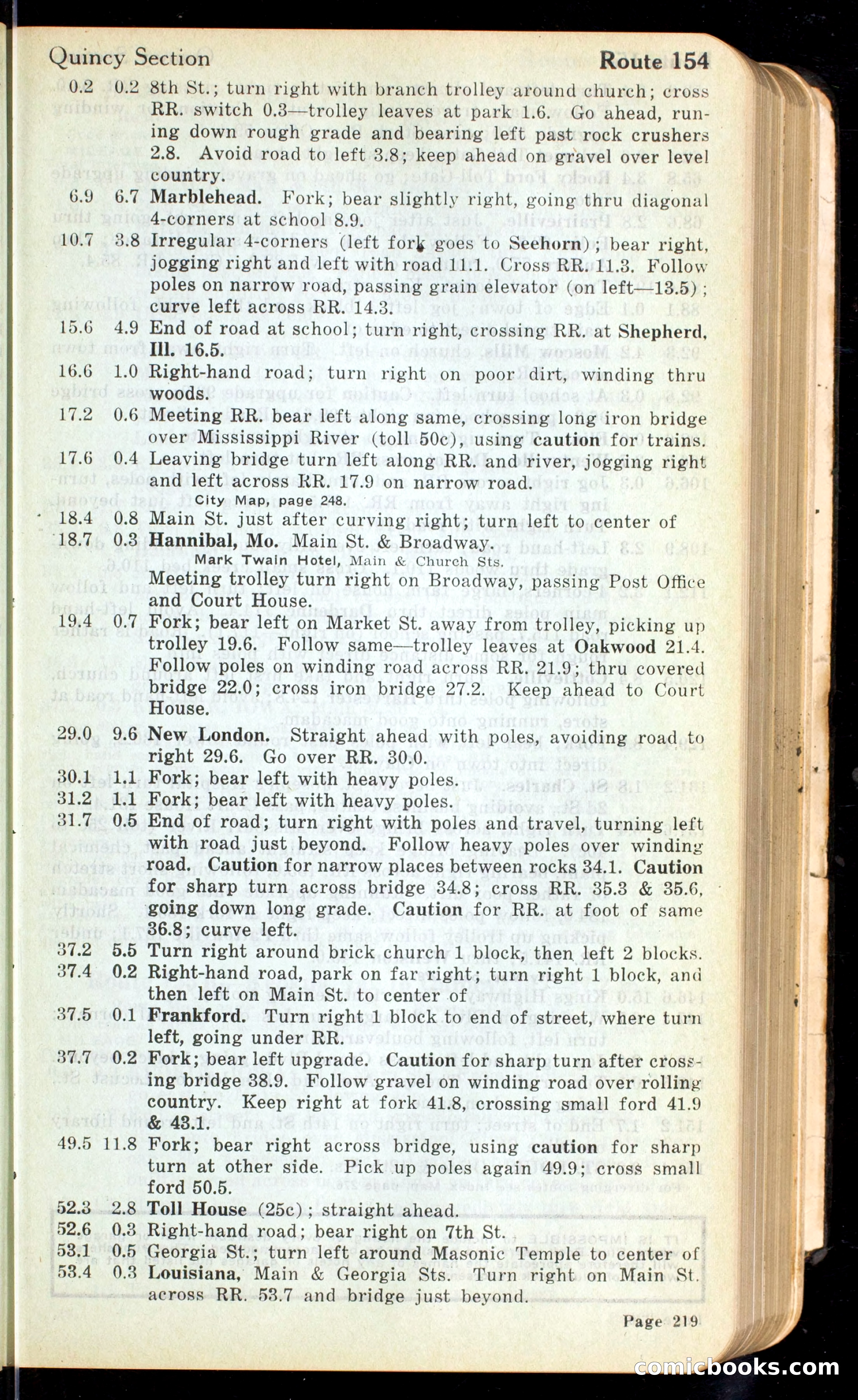 Cleveland Automobile Blue Book, Volume 4: The Middle West — page 307 of 400