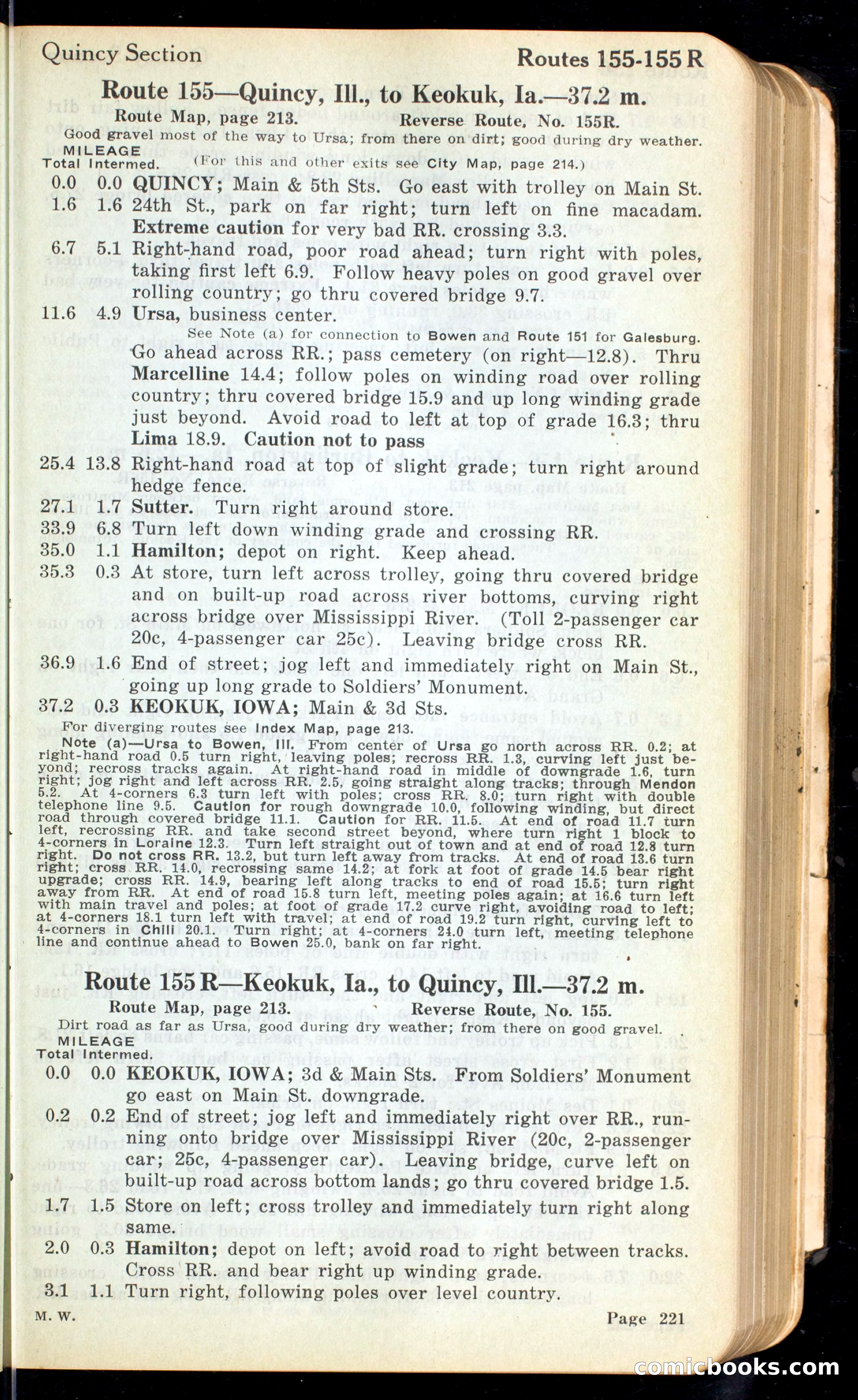 Cleveland Automobile Blue Book, Volume 4: The Middle West — page 309 of 400