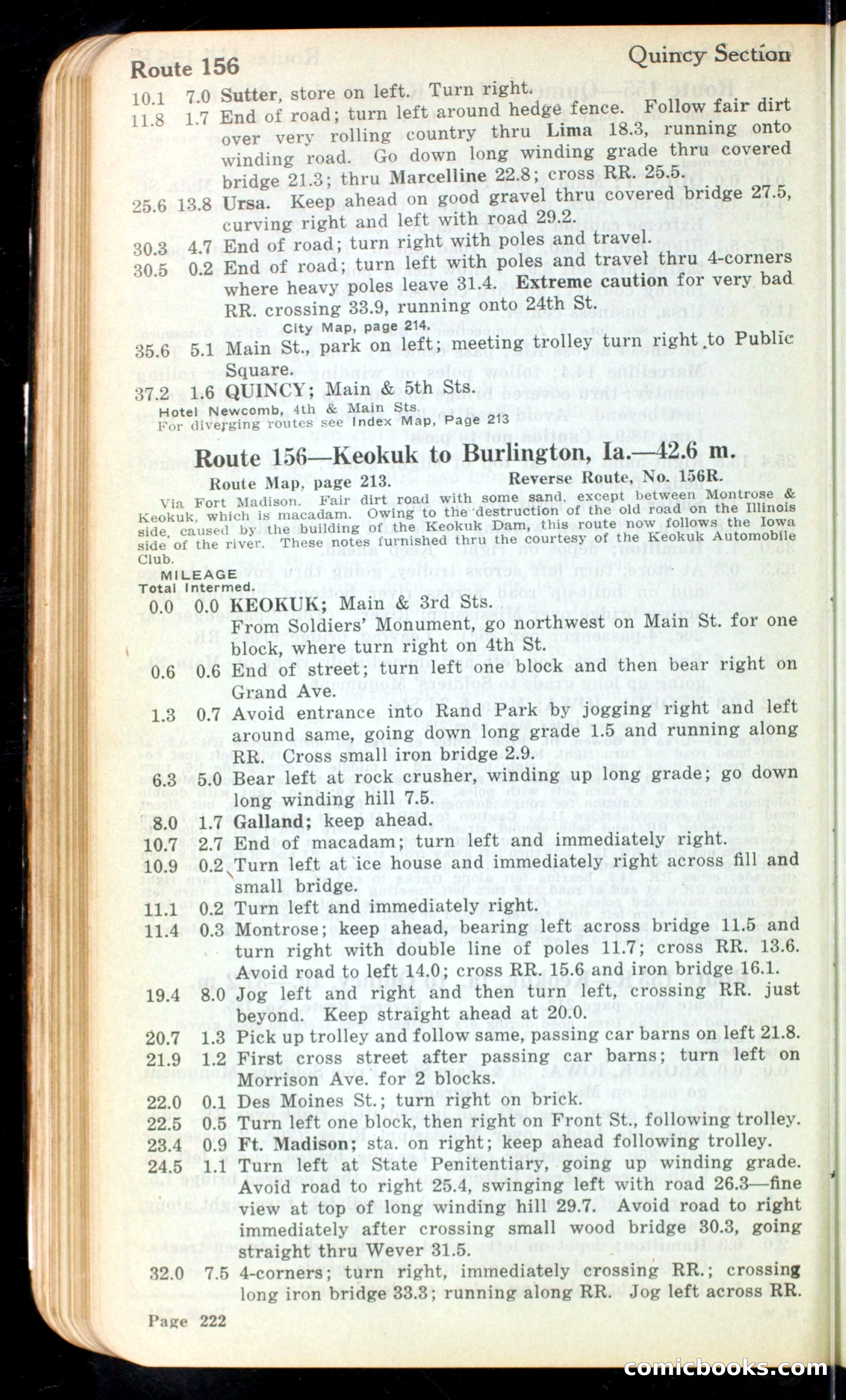 Cleveland Automobile Blue Book, Volume 4: The Middle West — page 310 of 400