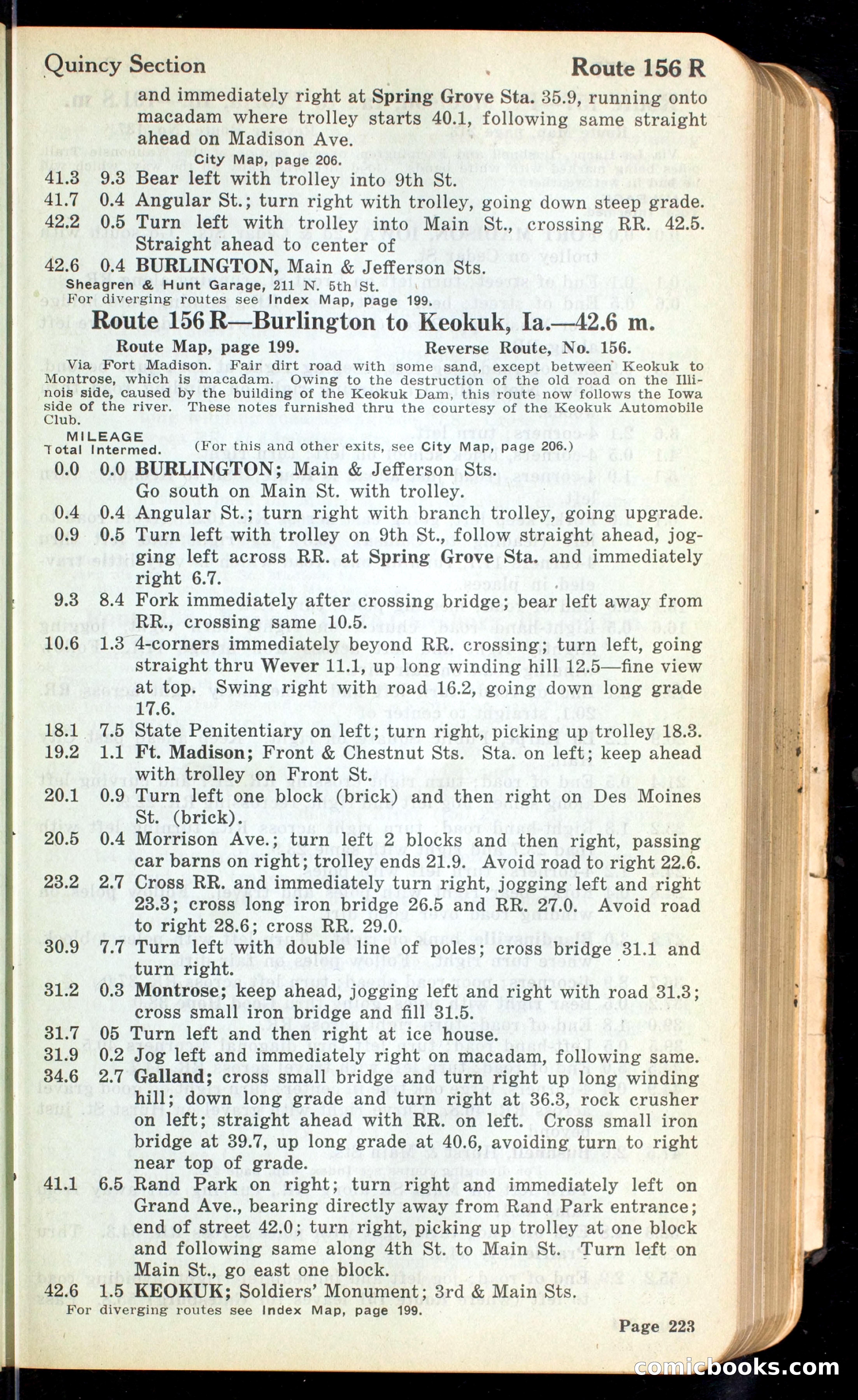 Cleveland Automobile Blue Book, Volume 4: The Middle West — page 311 of 400