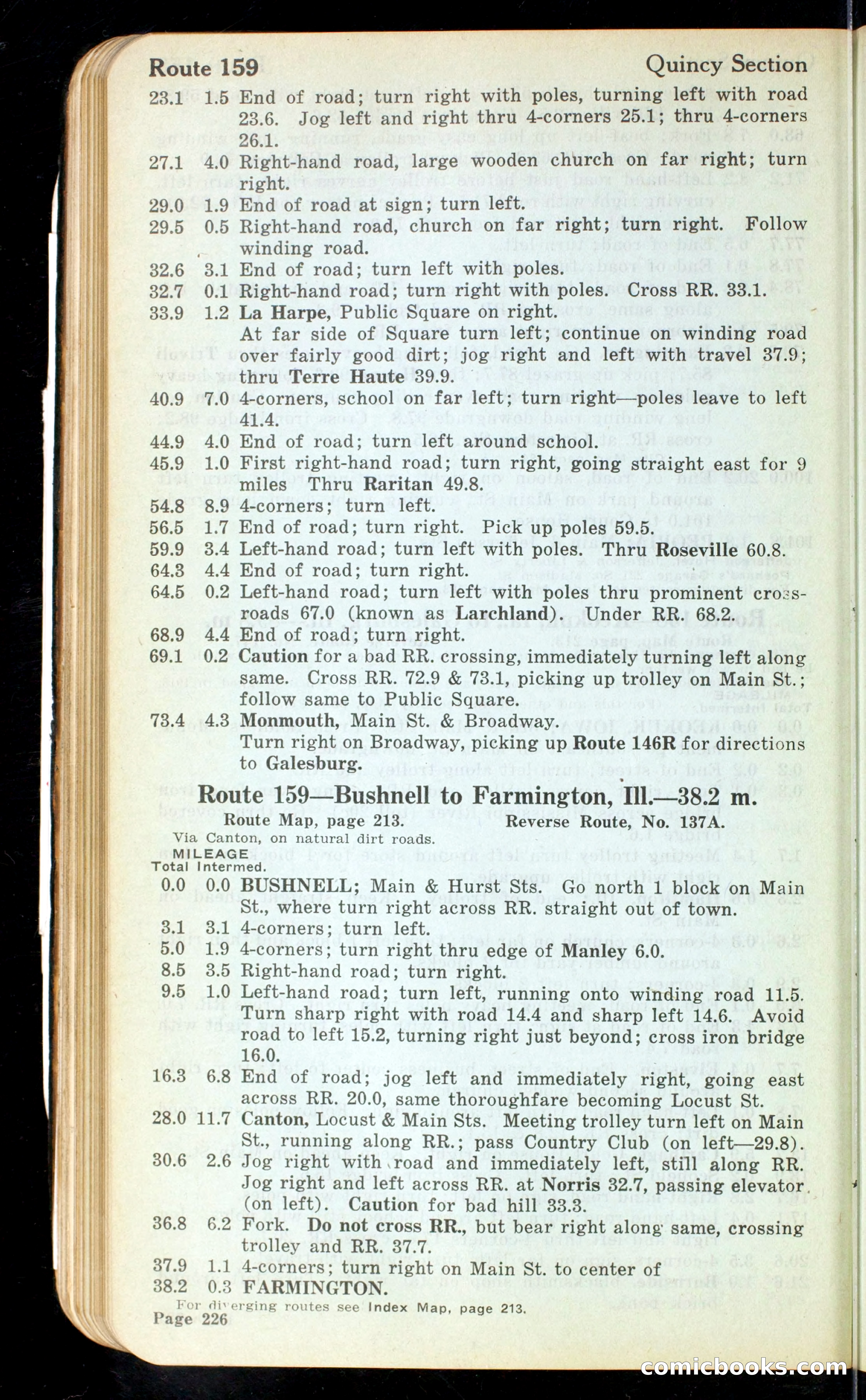 Cleveland Automobile Blue Book, Volume 4: The Middle West — page 314 of 400