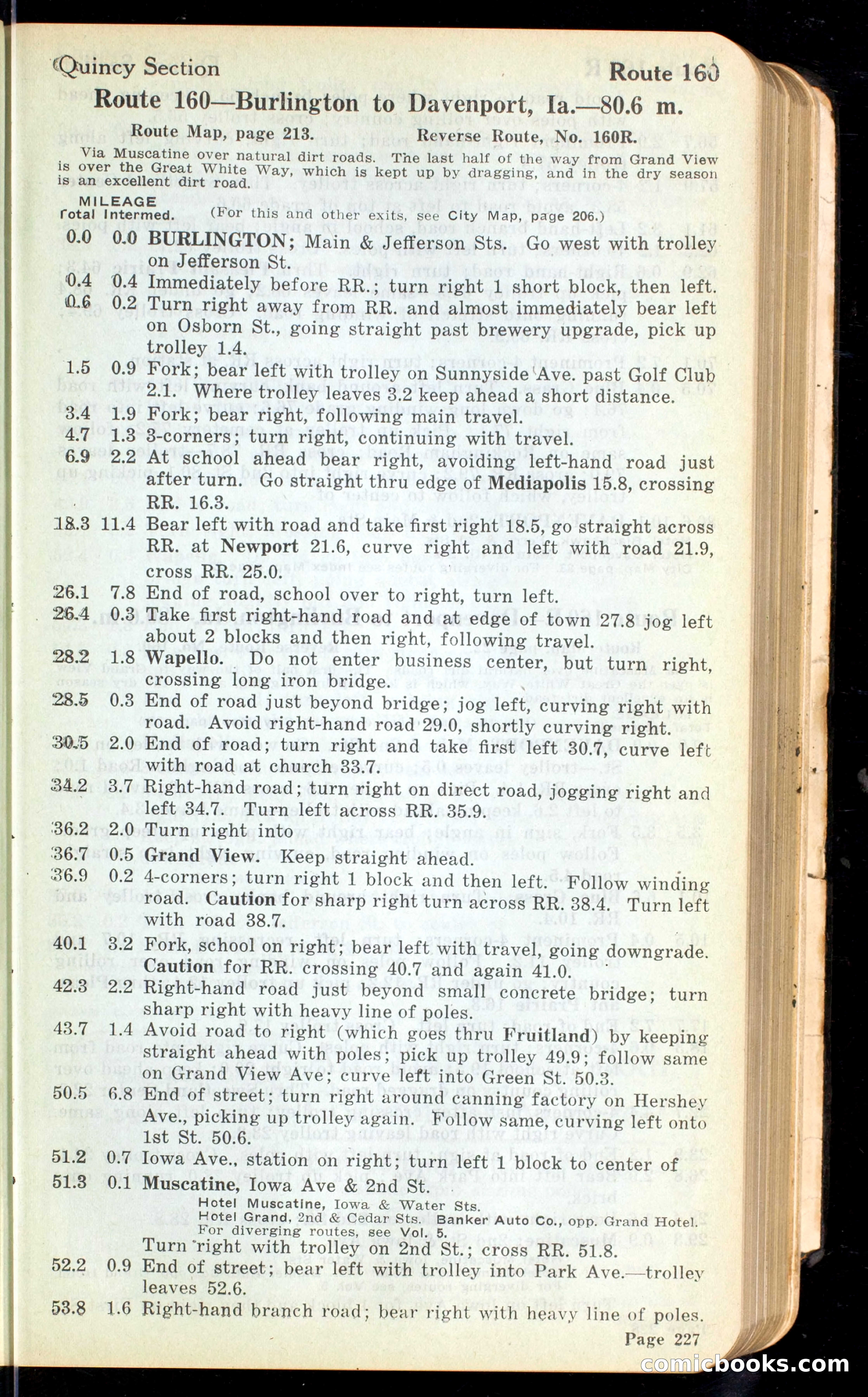 Cleveland Automobile Blue Book, Volume 4: The Middle West — page 315 of 400