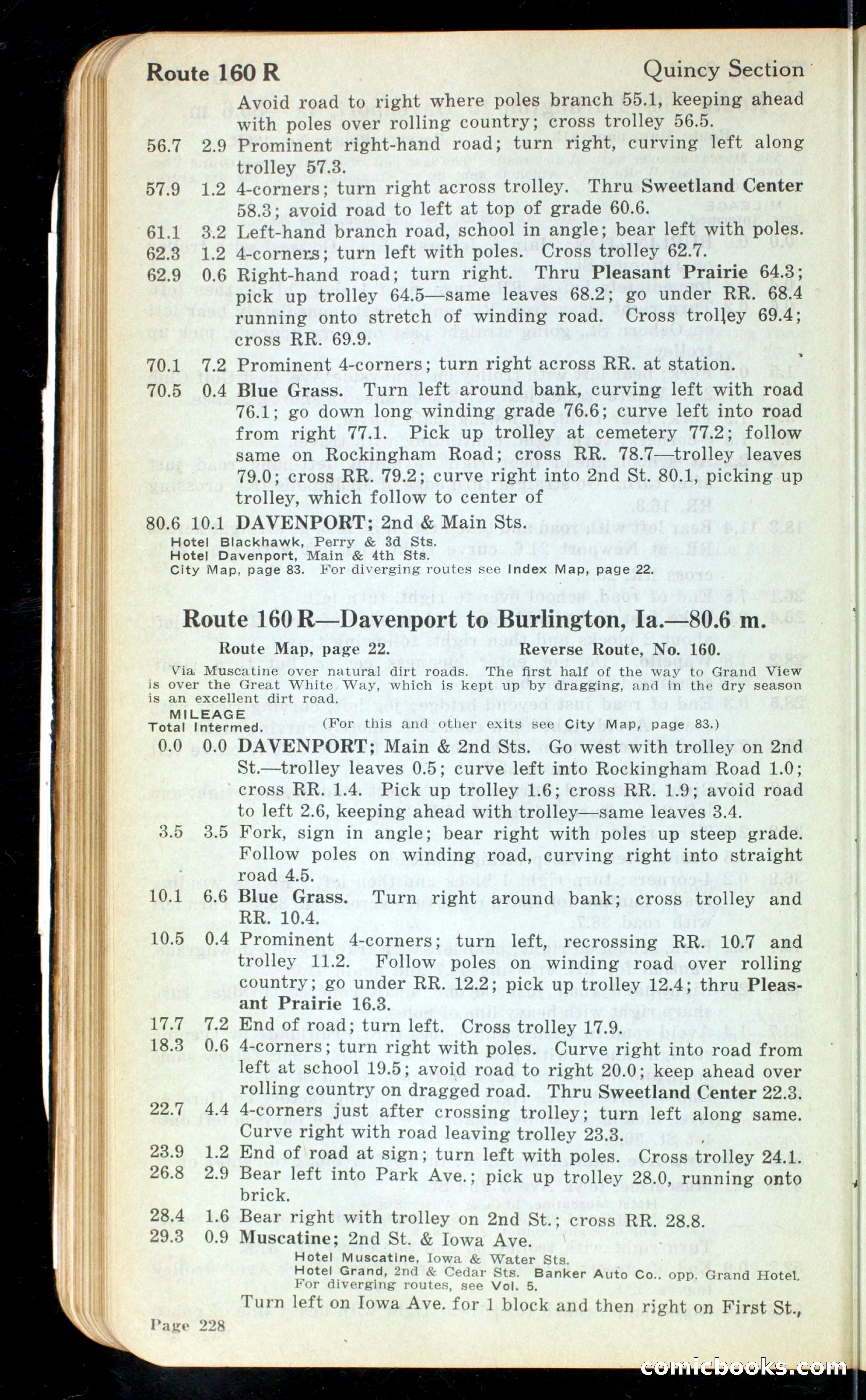 Cleveland Automobile Blue Book, Volume 4: The Middle West — page 316 of 400