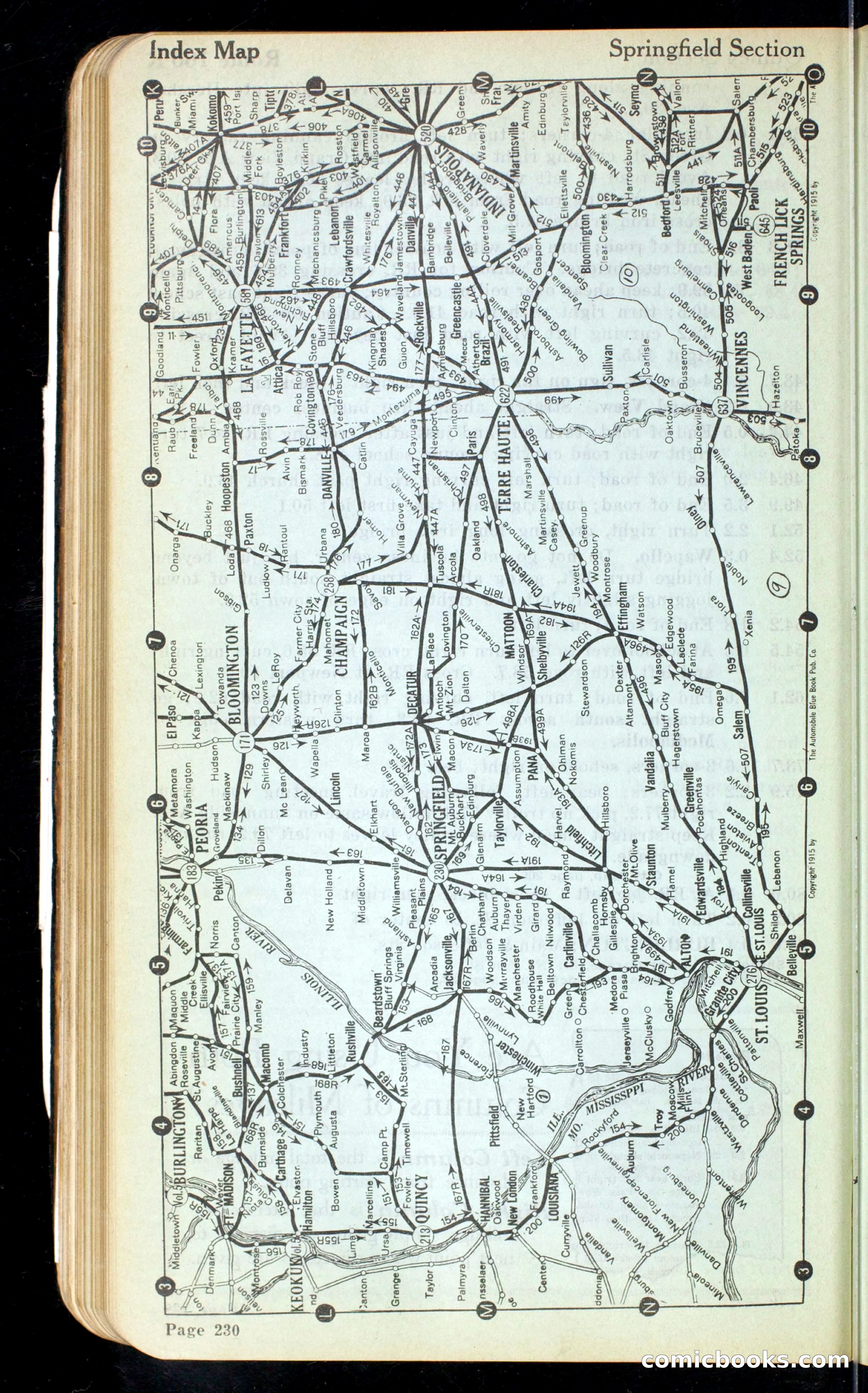 Cleveland Automobile Blue Book, Volume 4: The Middle West — page 318 of 400