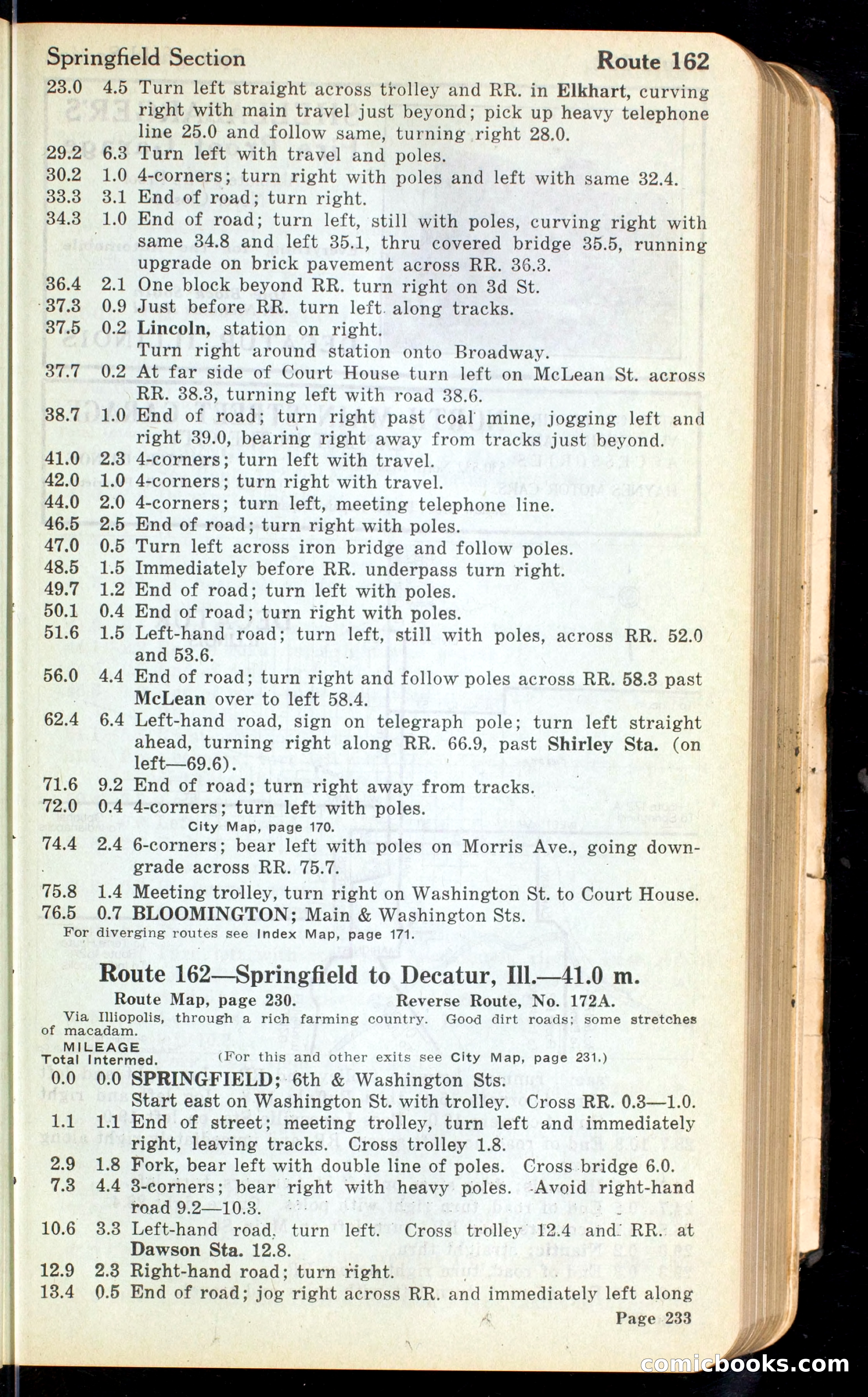 Cleveland Automobile Blue Book, Volume 4: The Middle West — page 321 of 400