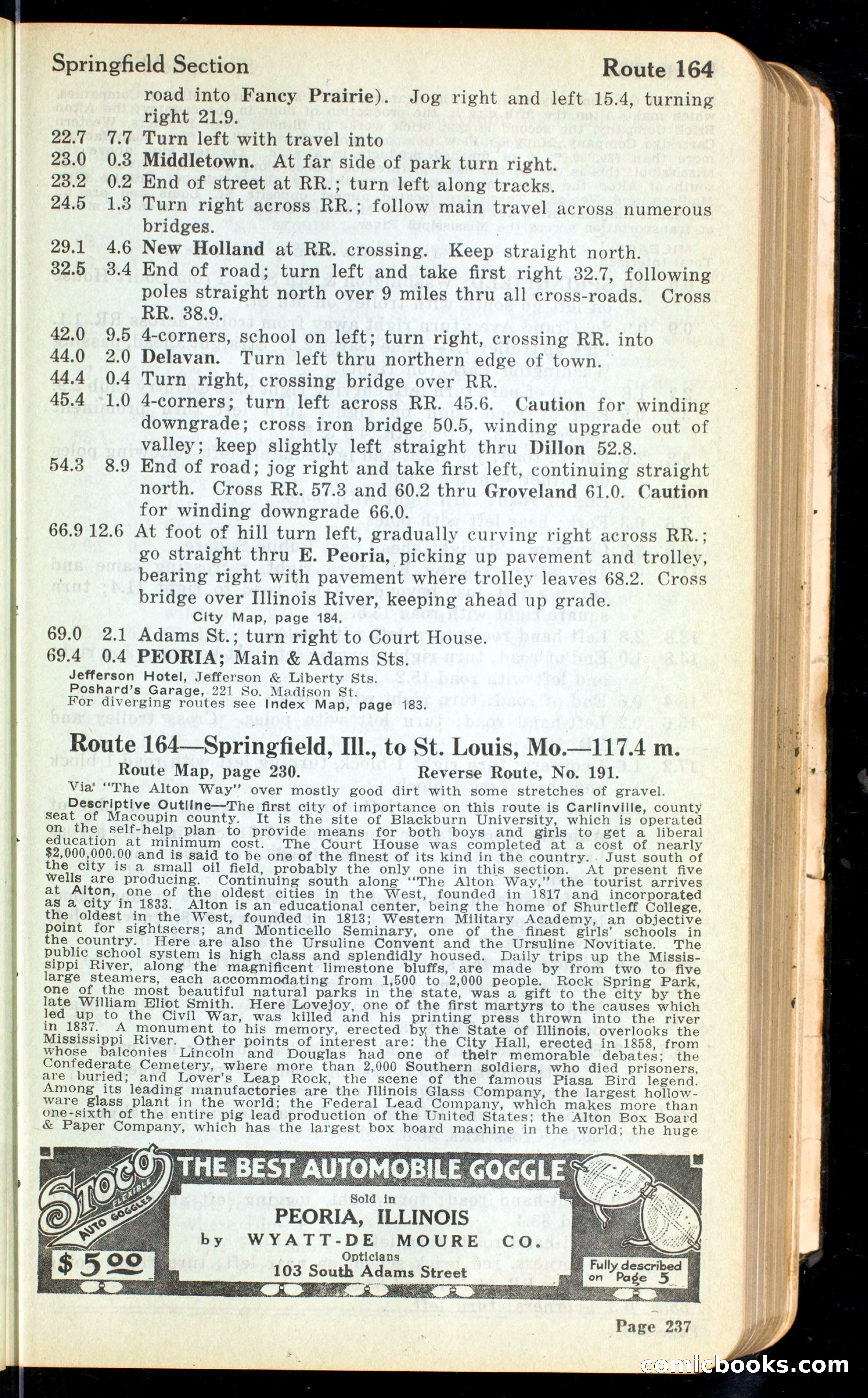Cleveland Automobile Blue Book, Volume 4: The Middle West — page 325 of 400