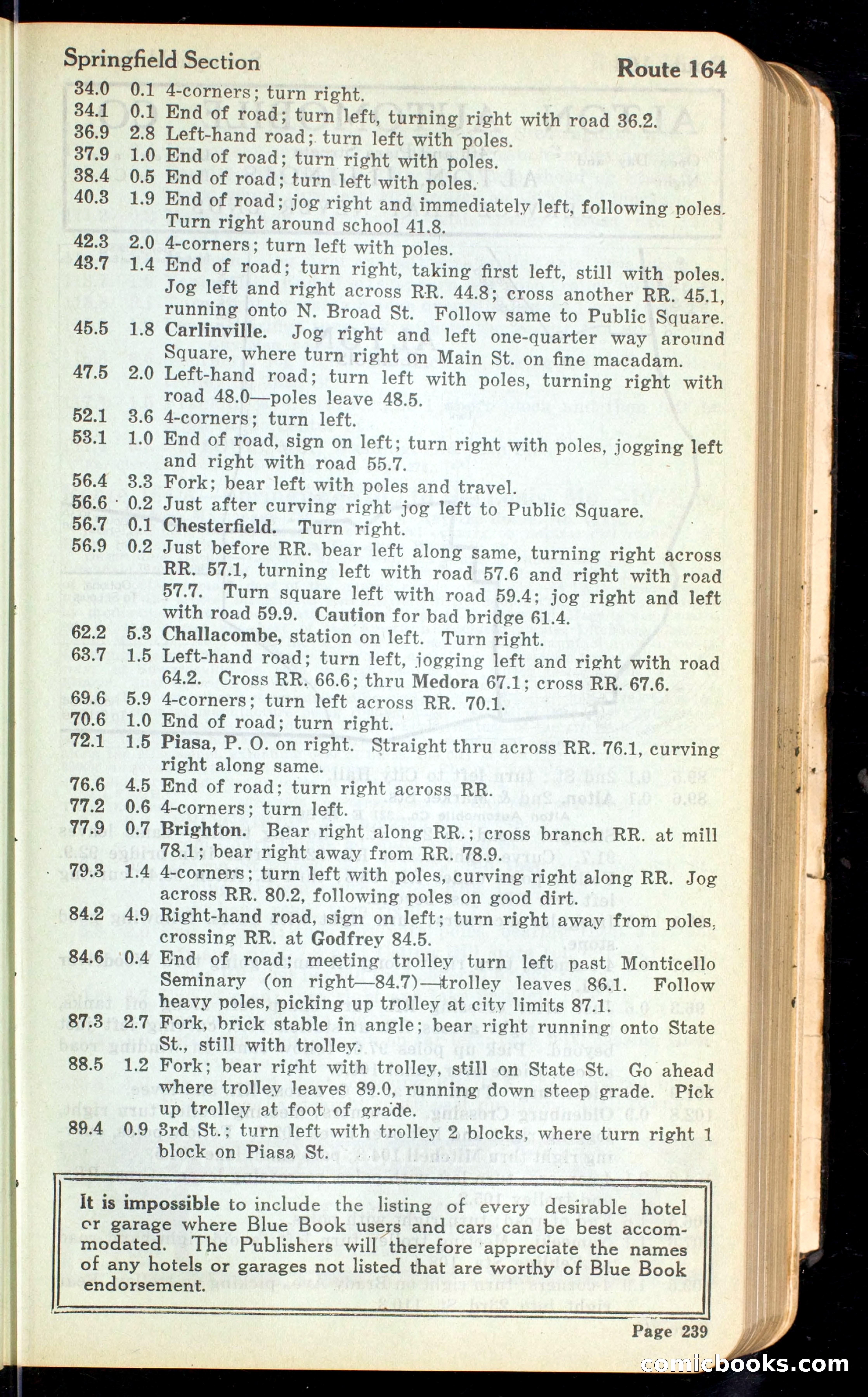 Cleveland Automobile Blue Book, Volume 4: The Middle West — page 327 of 400