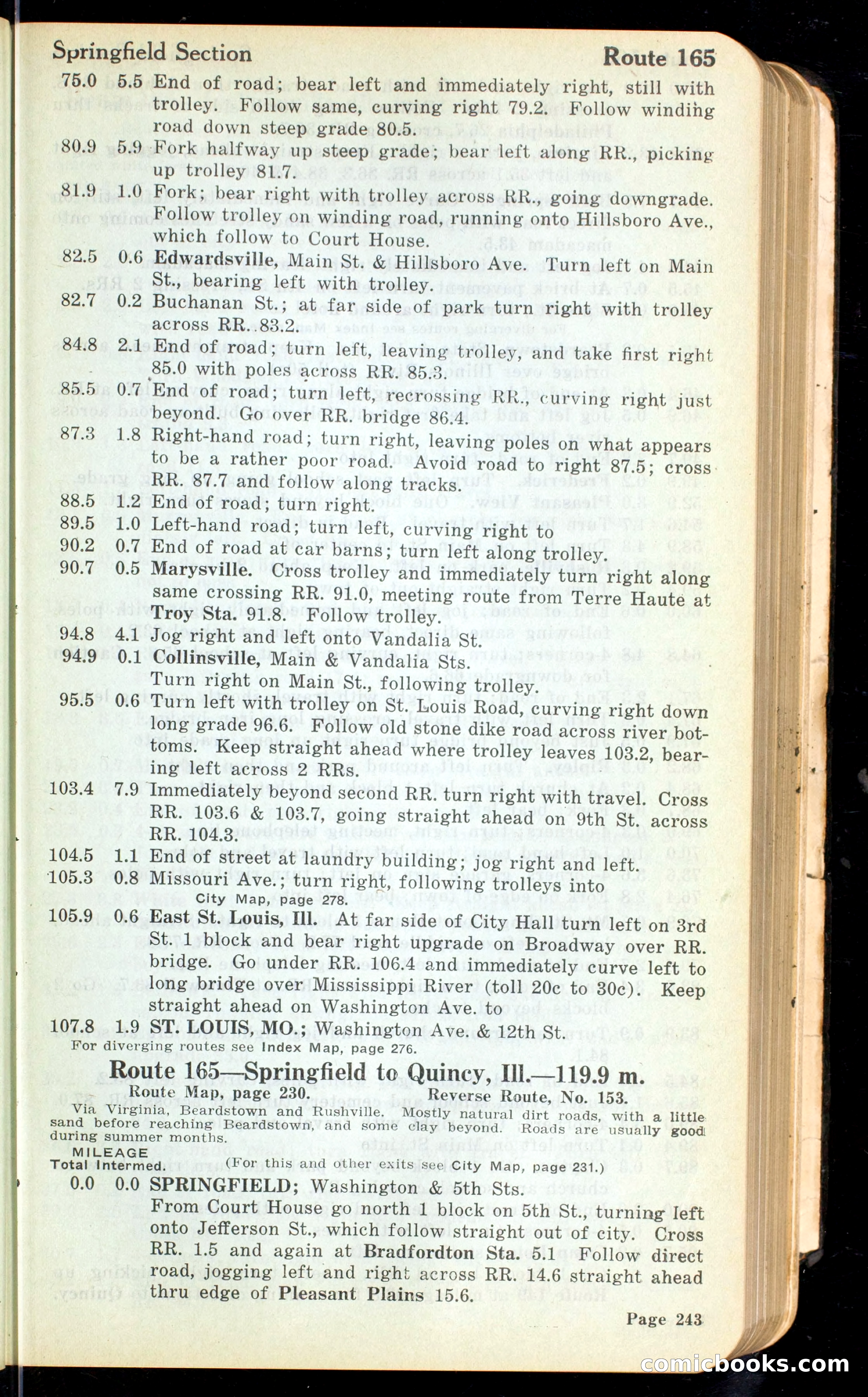 Cleveland Automobile Blue Book, Volume 4: The Middle West — page 331 of 400