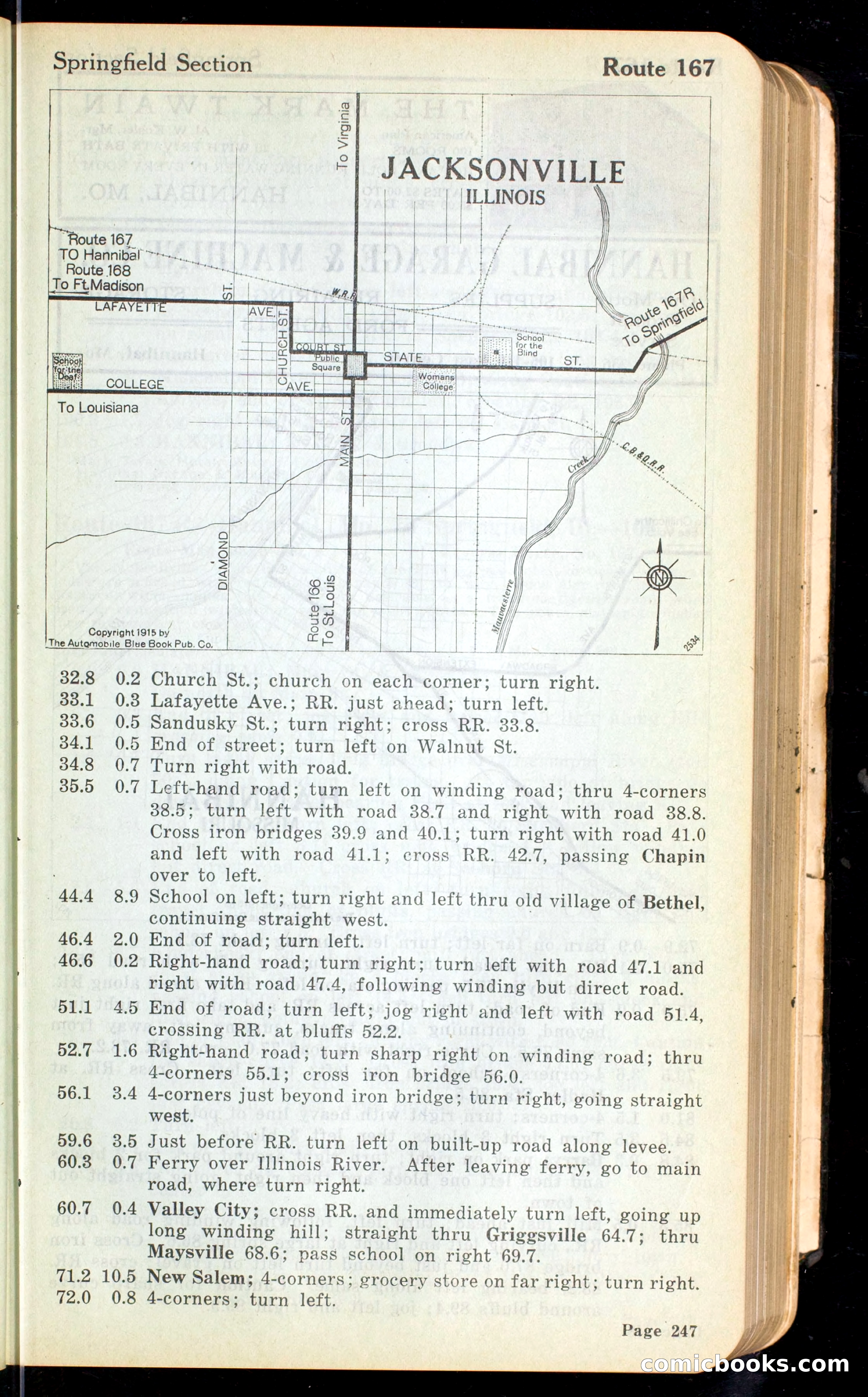 Cleveland Automobile Blue Book, Volume 4: The Middle West — page 335 of 400