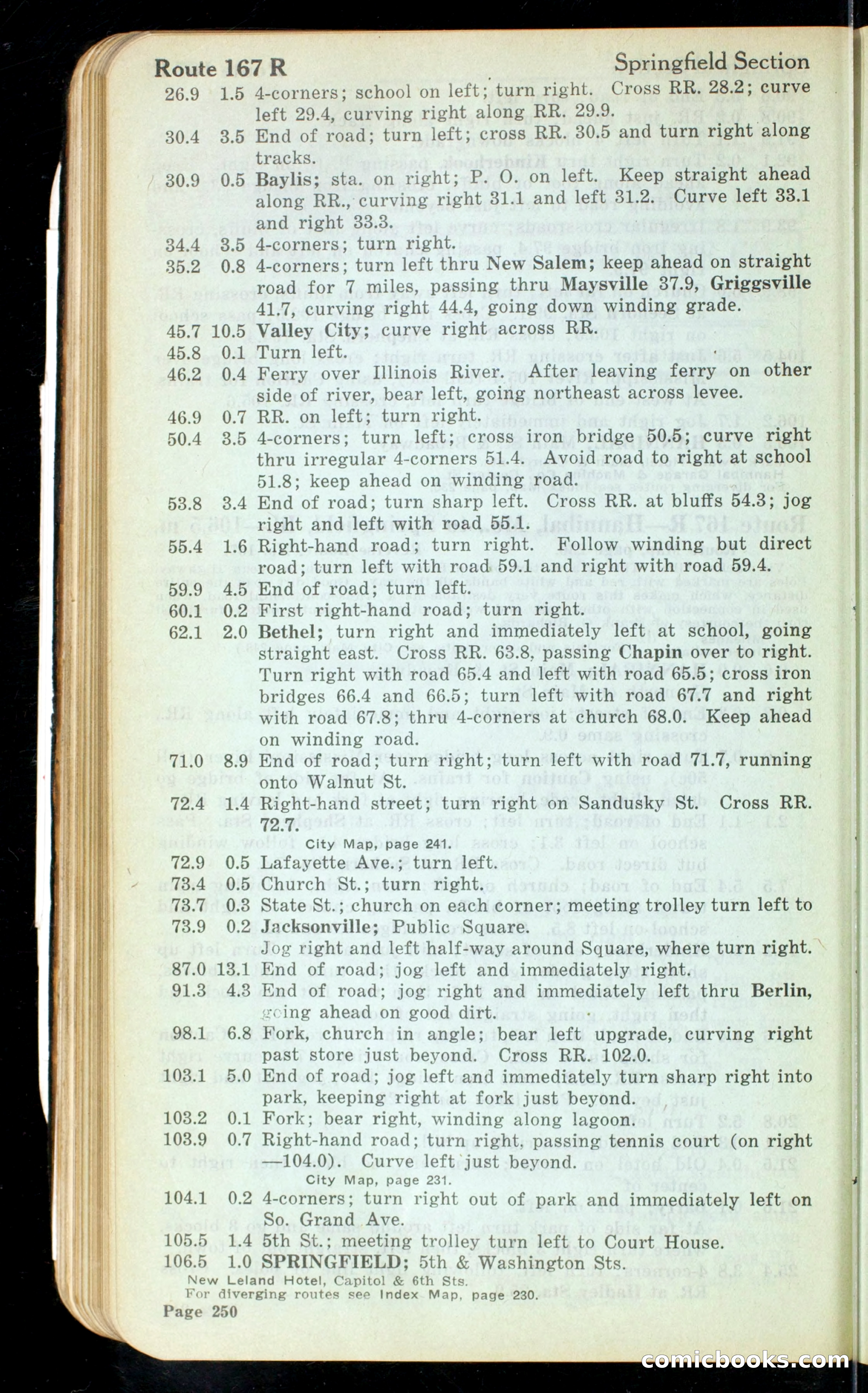 Cleveland Automobile Blue Book, Volume 4: The Middle West — page 338 of 400