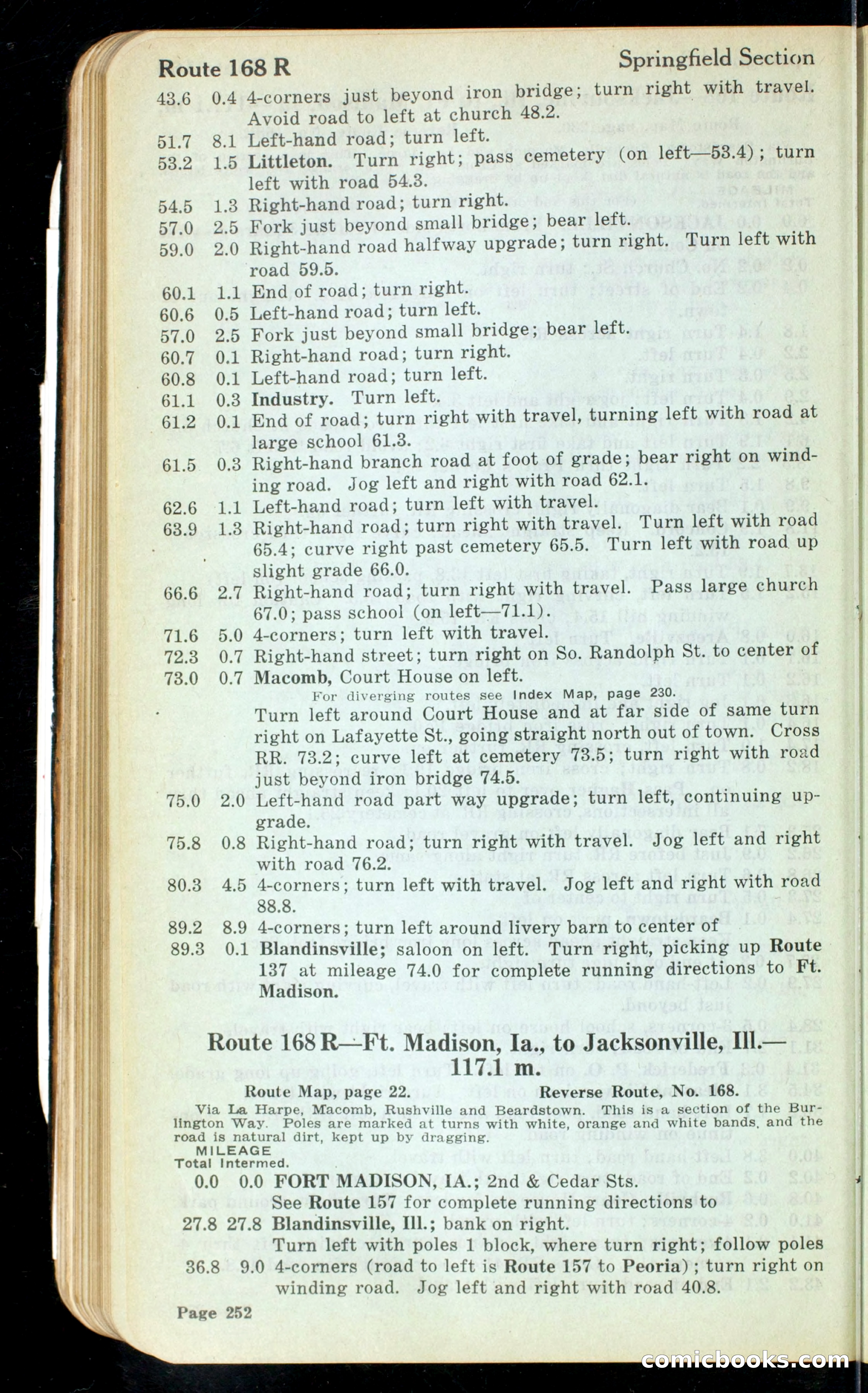 Cleveland Automobile Blue Book, Volume 4: The Middle West — page 340 of 400