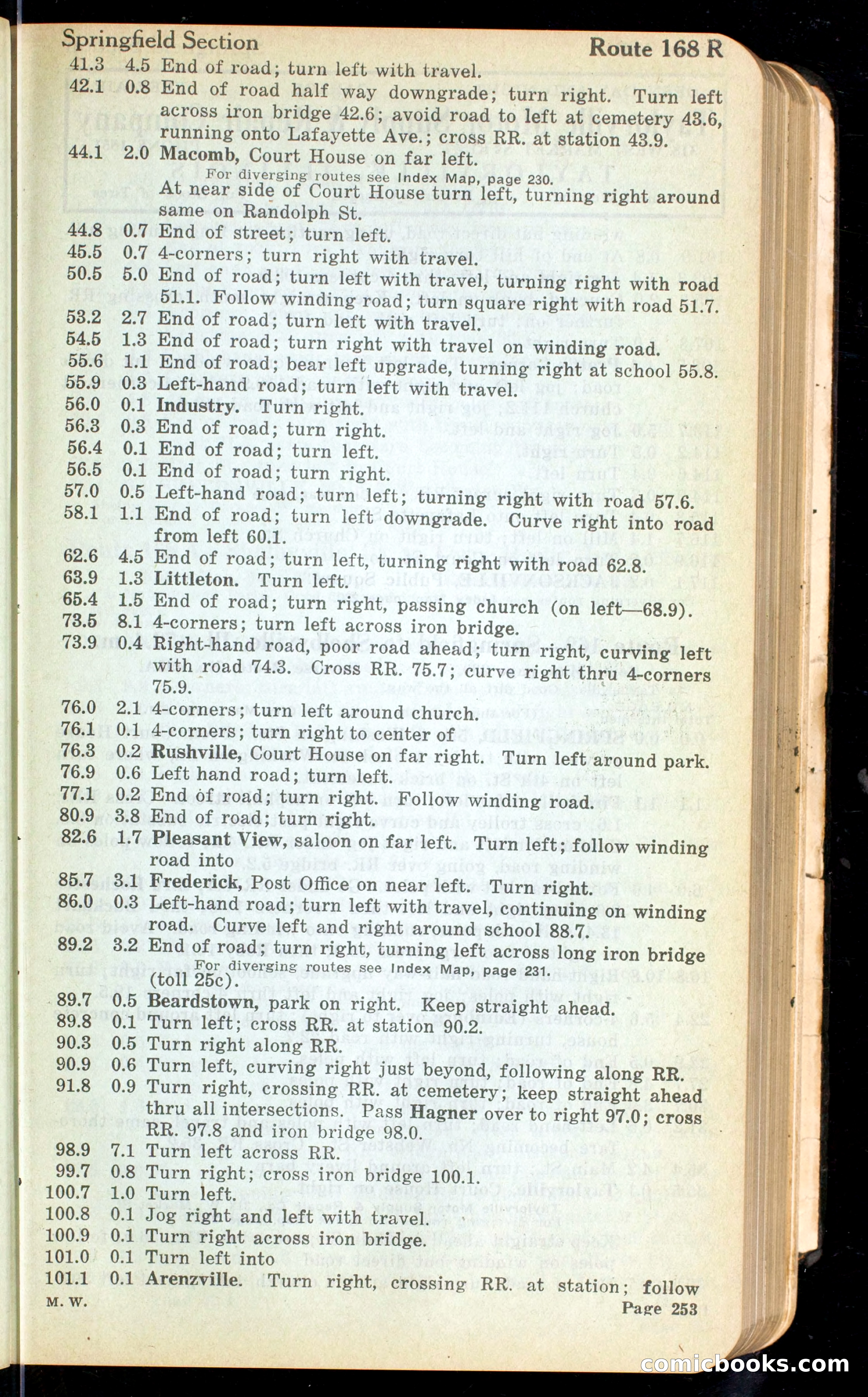 Cleveland Automobile Blue Book, Volume 4: The Middle West — page 341 of 400