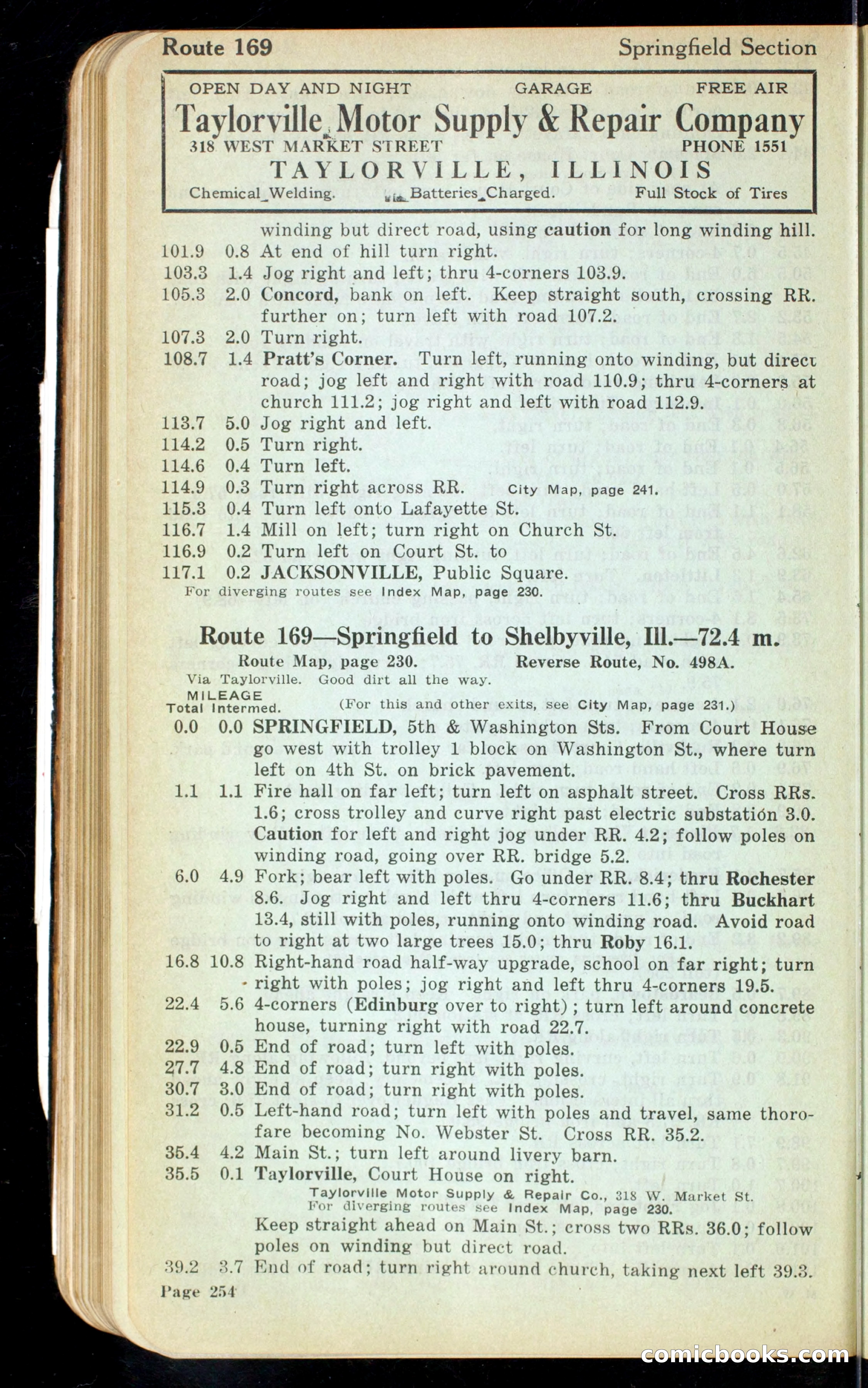 Cleveland Automobile Blue Book, Volume 4: The Middle West — page 342 of 400