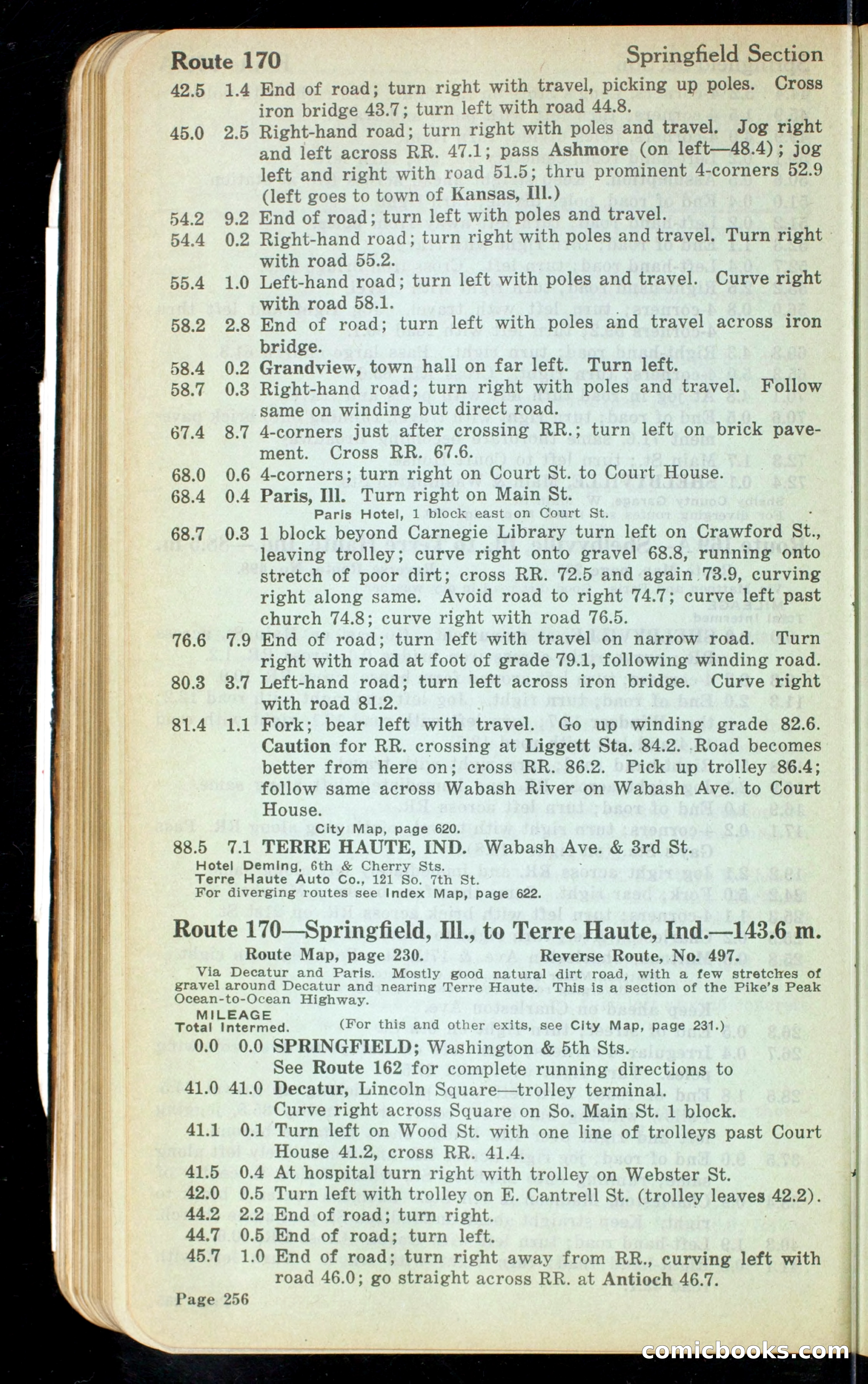 Cleveland Automobile Blue Book, Volume 4: The Middle West — page 344 of 400