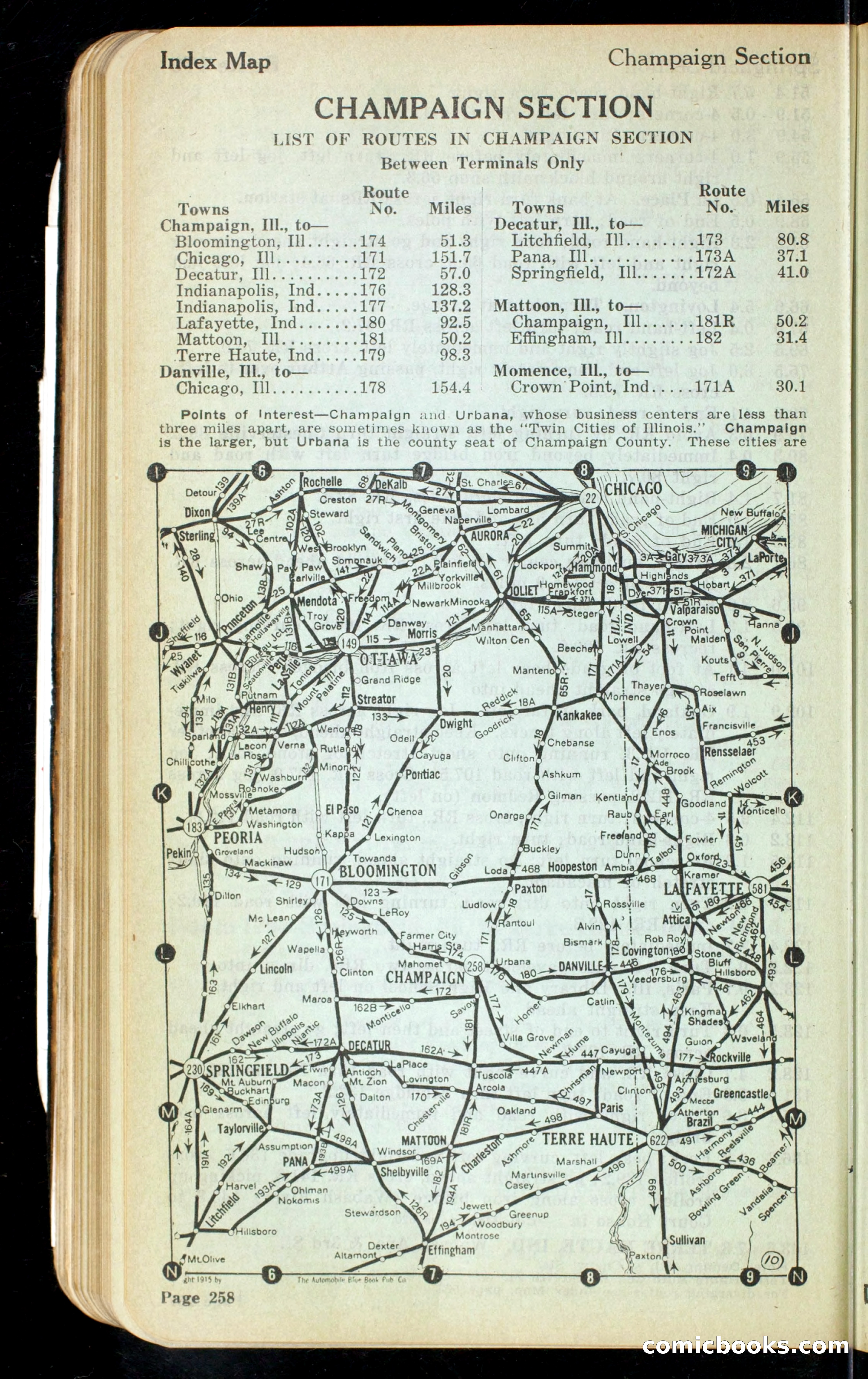Cleveland Automobile Blue Book, Volume 4: The Middle West — page 346 of 400