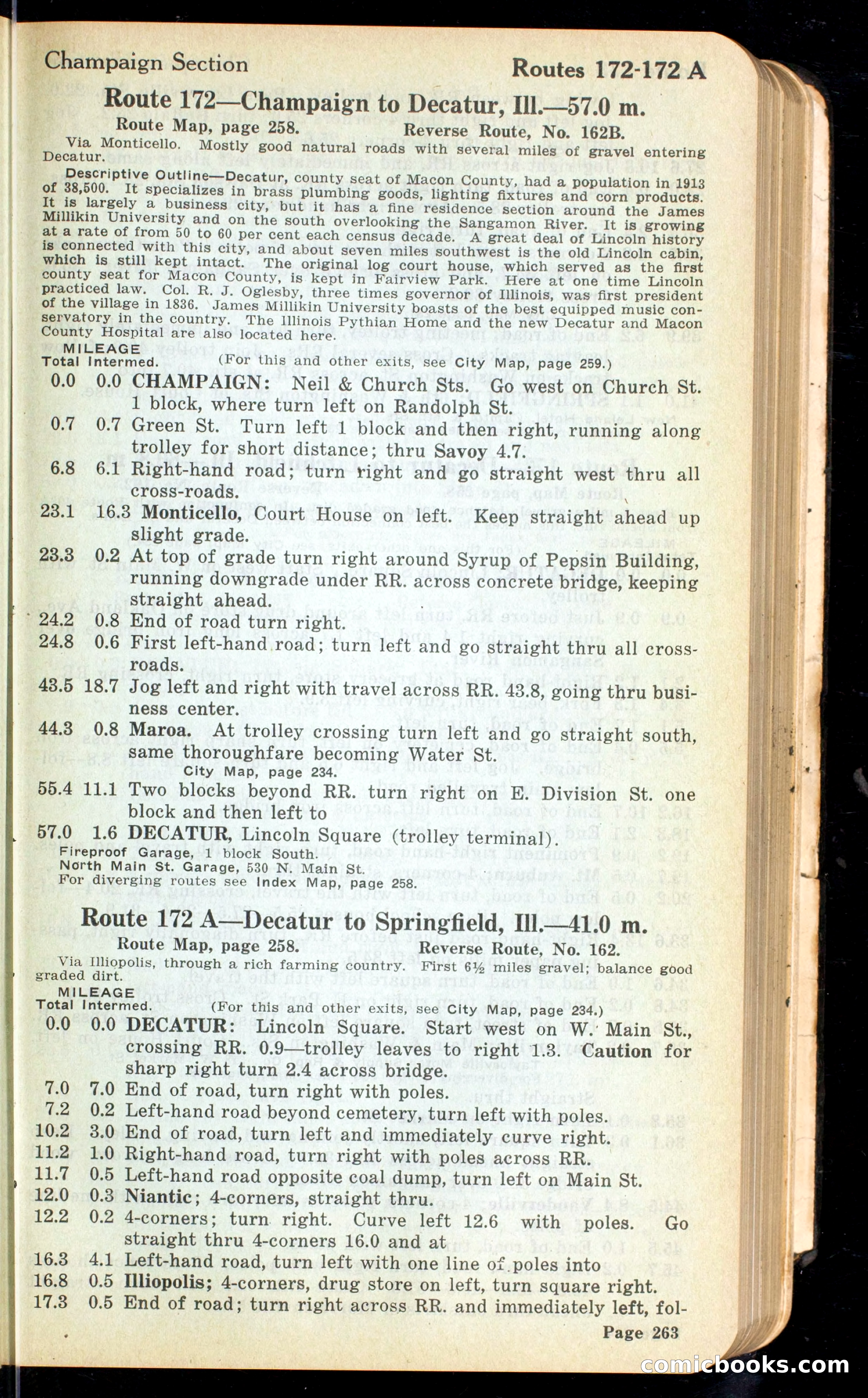 Cleveland Automobile Blue Book, Volume 4: The Middle West — page 351 of 400