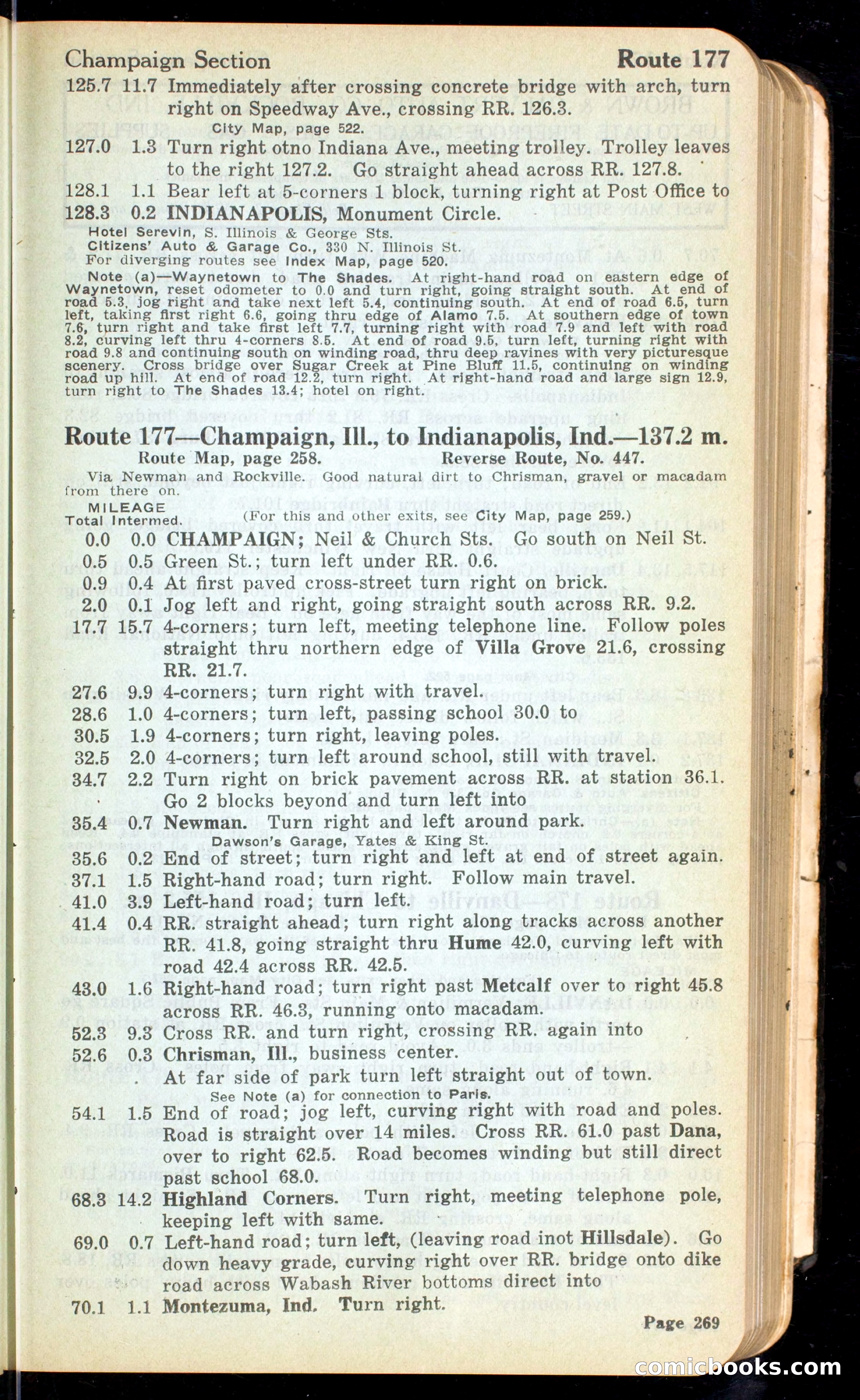 Cleveland Automobile Blue Book, Volume 4: The Middle West — page 357 of 400