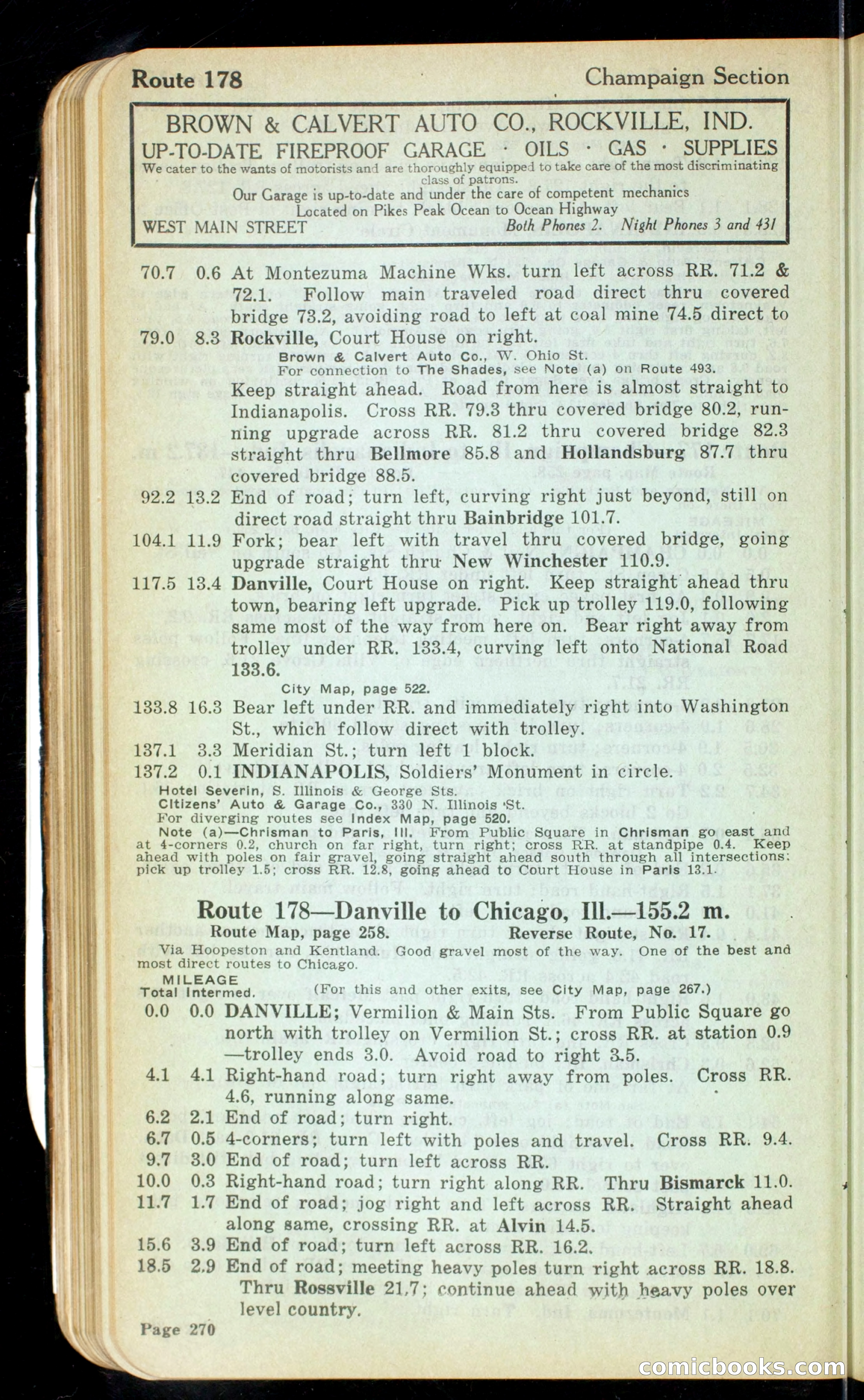 Cleveland Automobile Blue Book, Volume 4: The Middle West — page 358 of 400