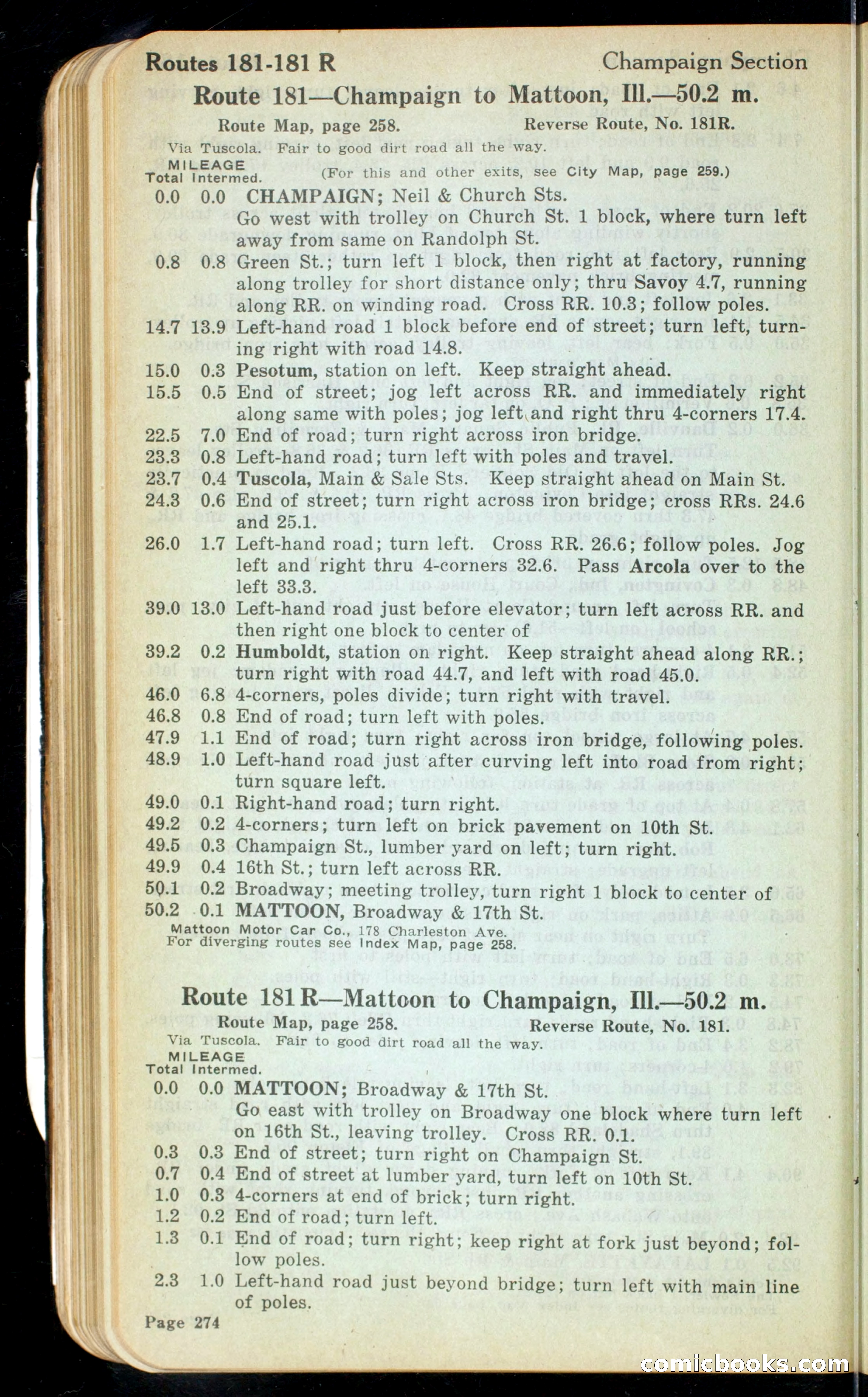 Cleveland Automobile Blue Book, Volume 4: The Middle West — page 362 of 400