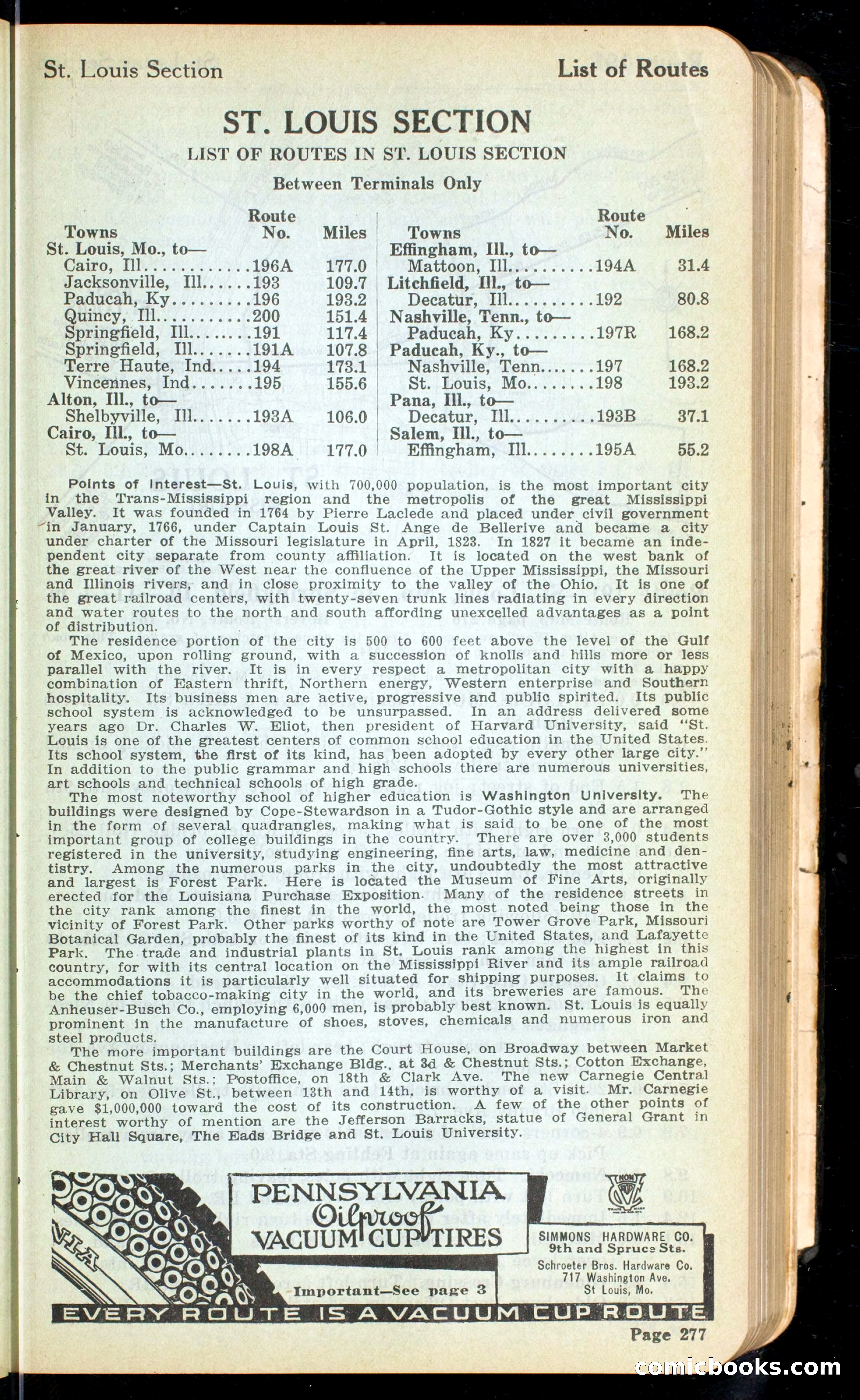 Cleveland Automobile Blue Book, Volume 4: The Middle West — page 365 of 400