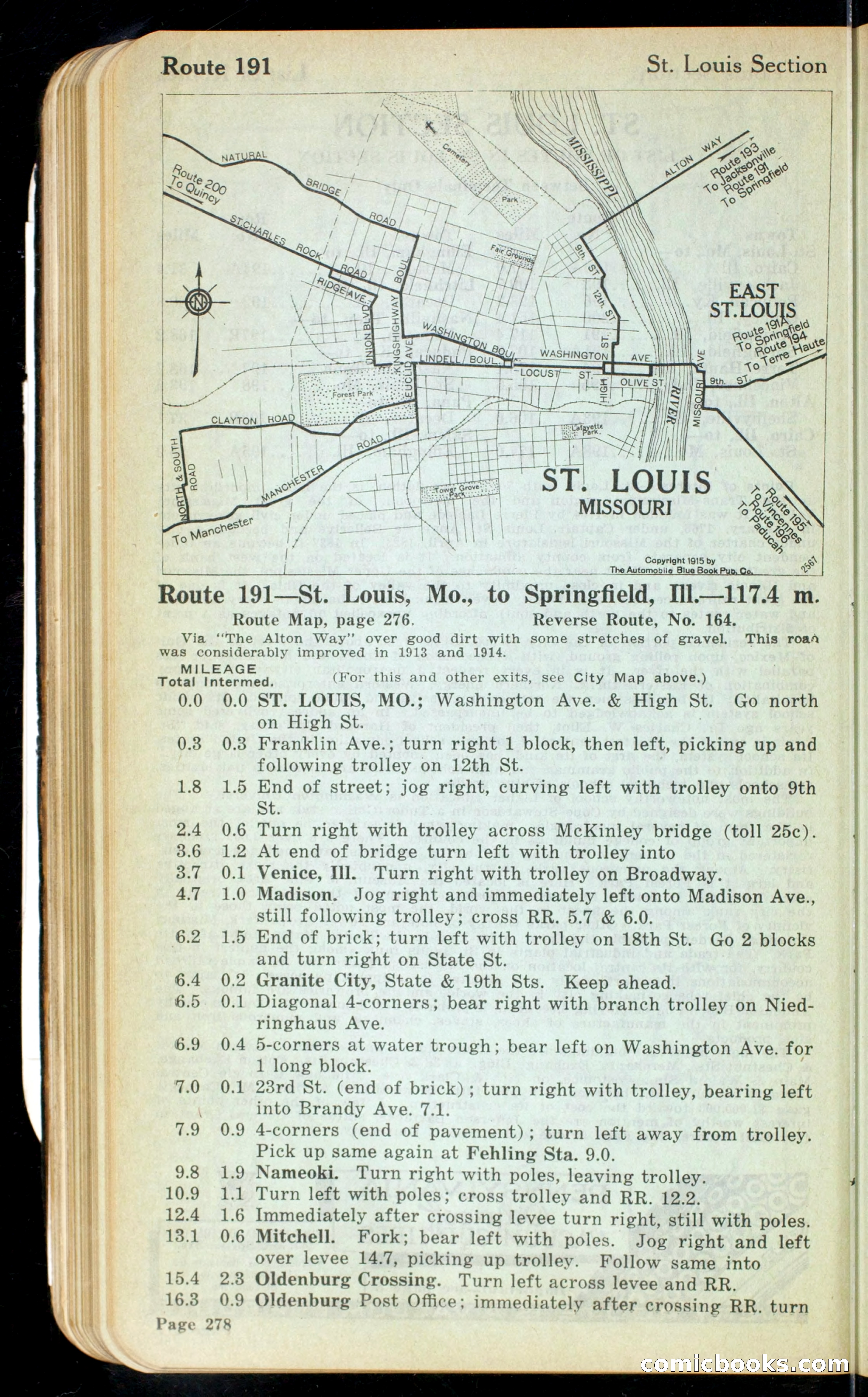 Cleveland Automobile Blue Book, Volume 4: The Middle West — page 366 of 400