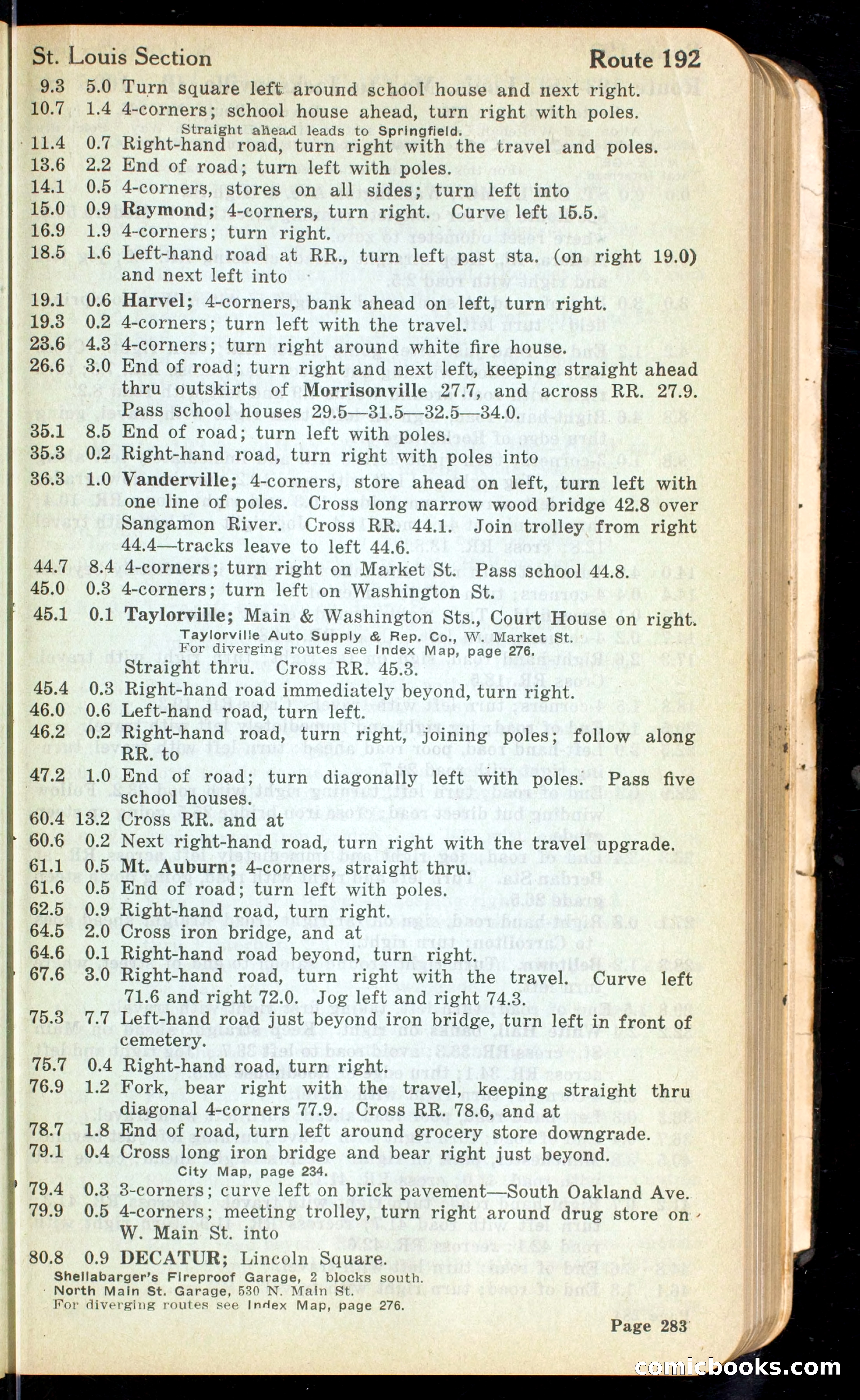 Cleveland Automobile Blue Book, Volume 4: The Middle West — page 371 of 400